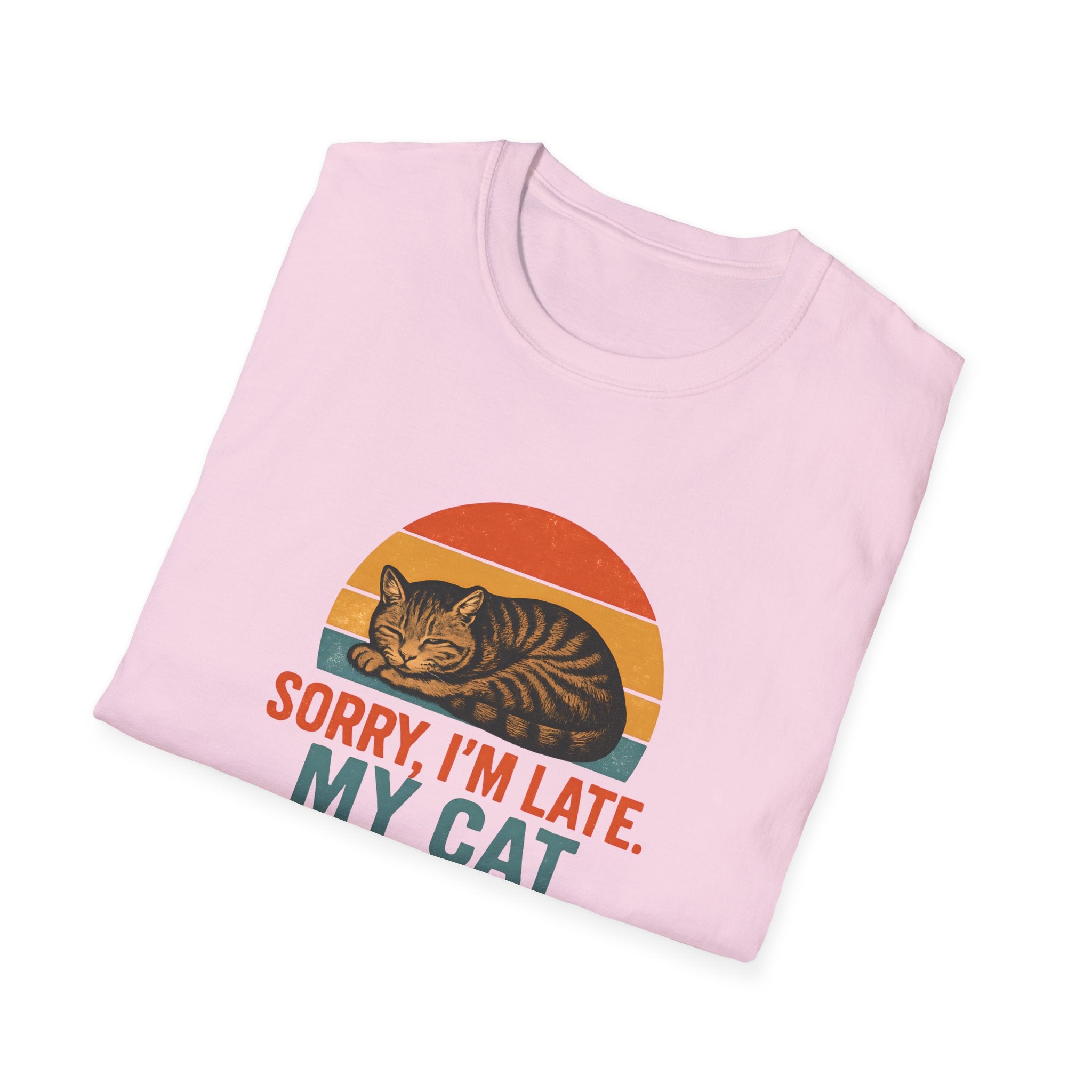 Cat Sleeping On Me T-Shirt