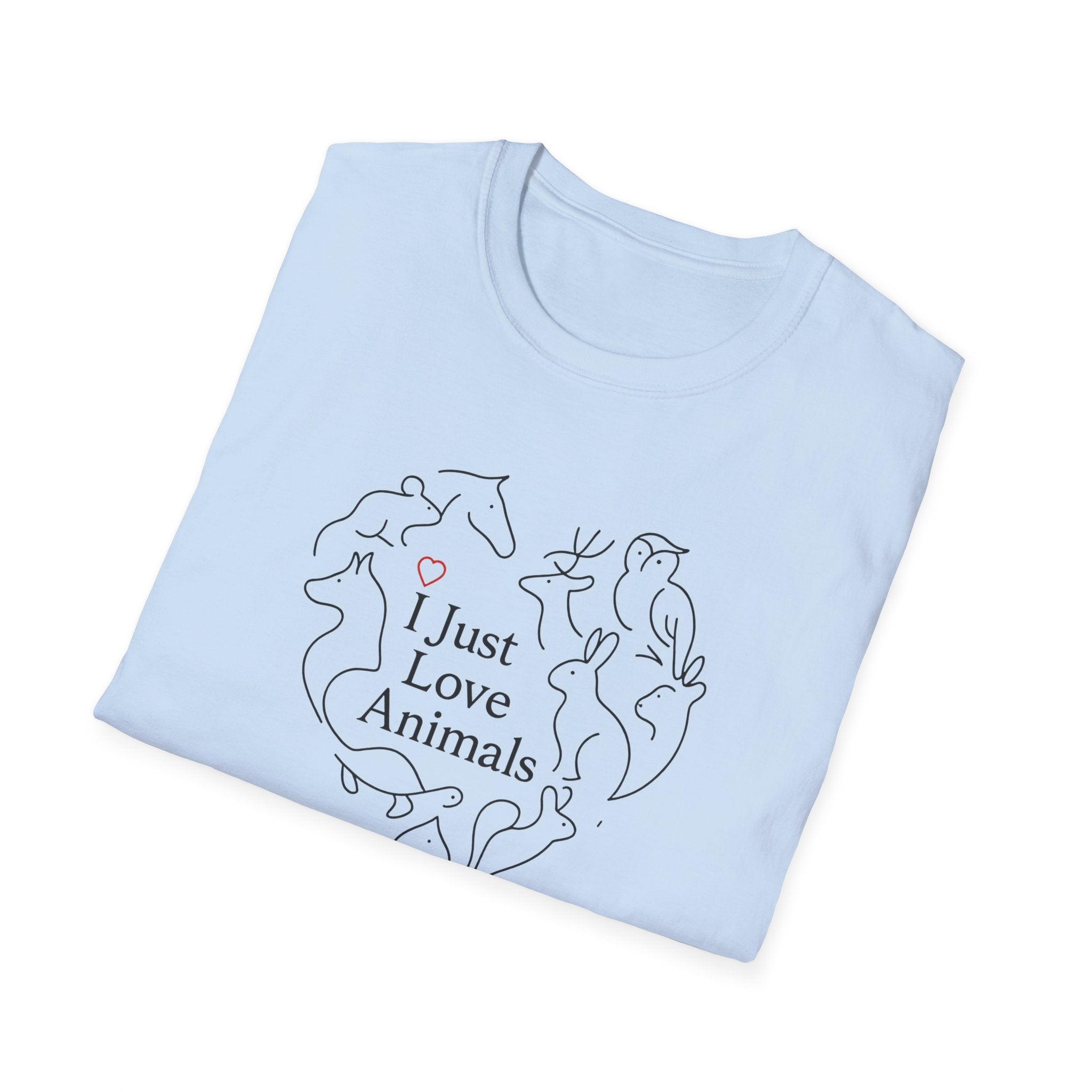 I Just Love Animals T-Shirt