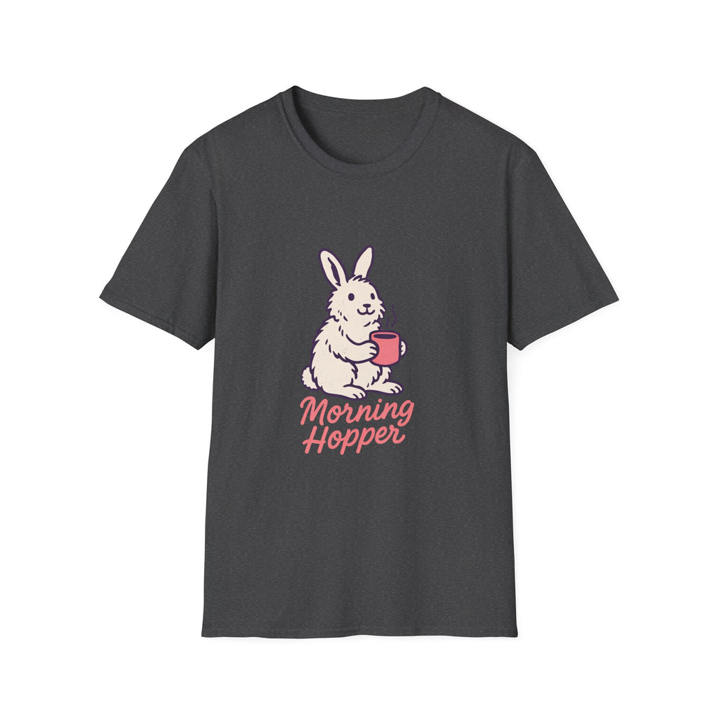 Bunny Sipping Morning Coffee T-Shirt