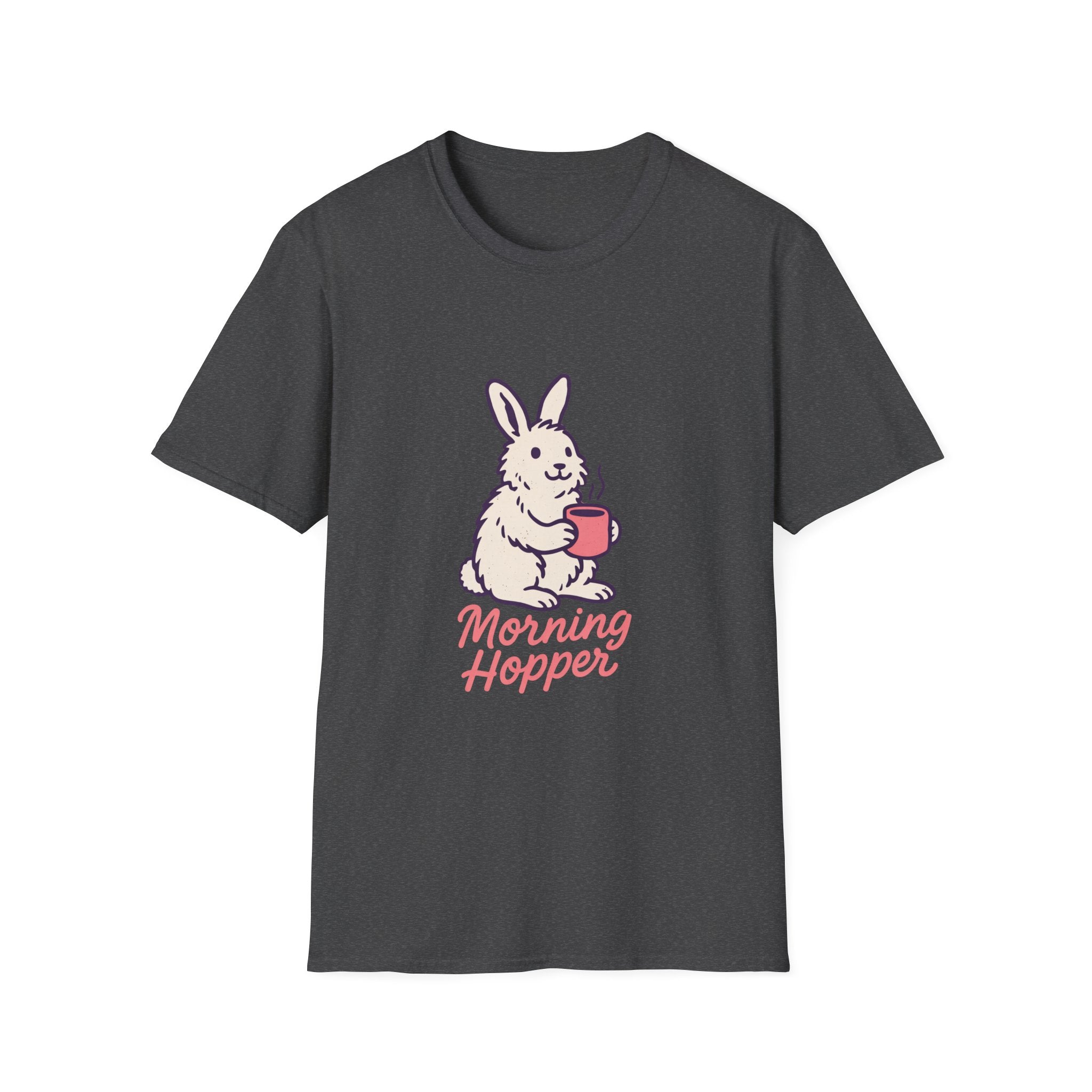 Bunny Sipping Morning Coffee T-Shirt