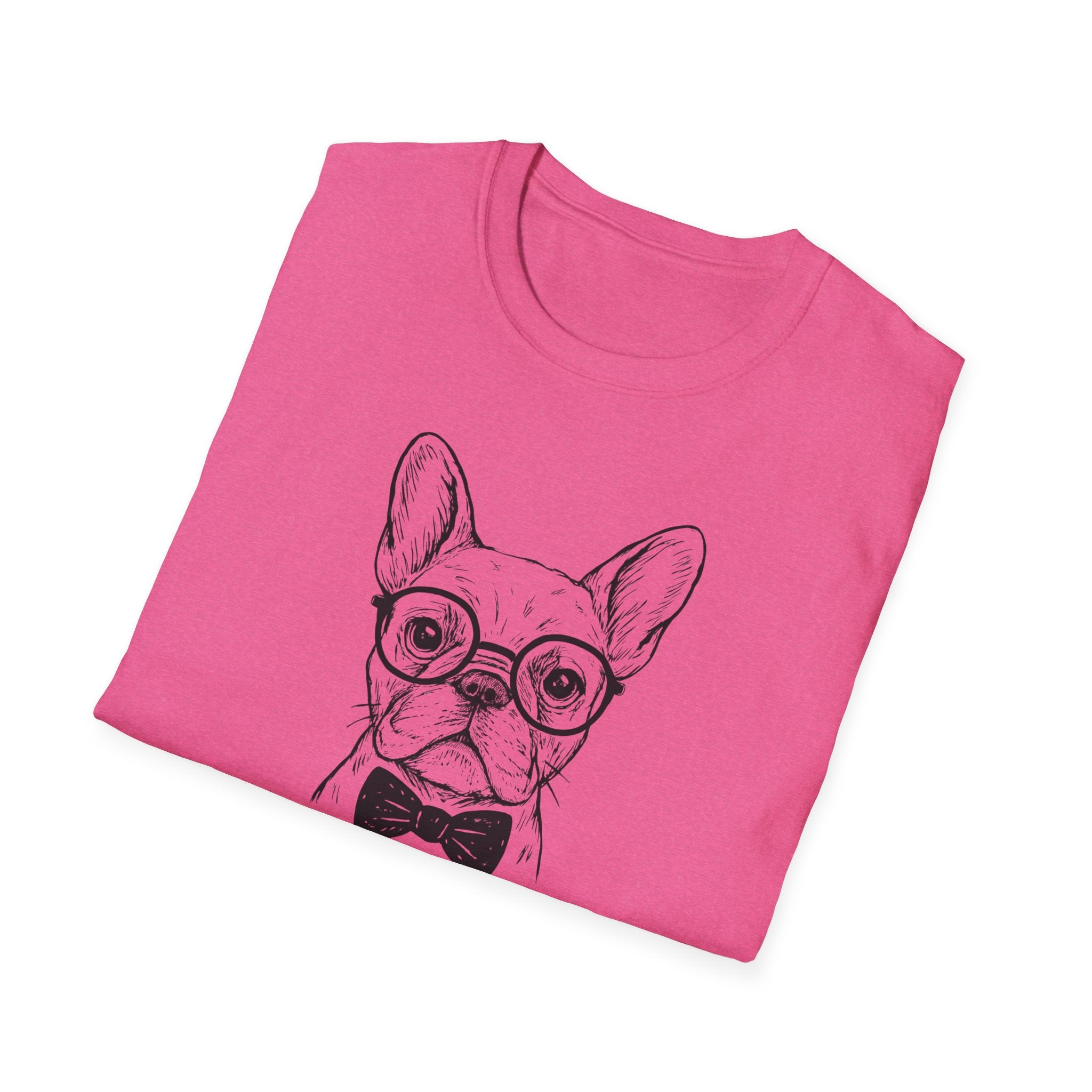 French Bulldog with Glasses T-Shirt