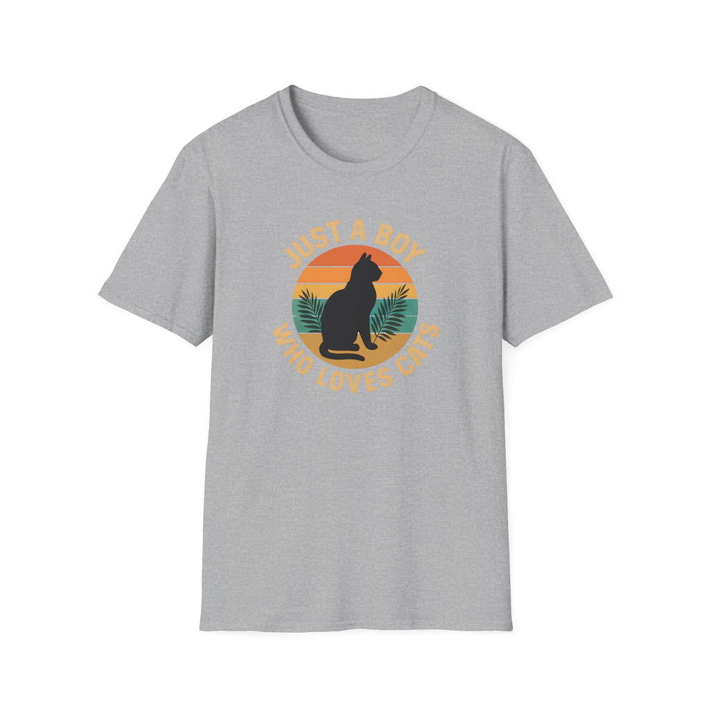 Just A Boy Who Loves Cats T-Shirt
