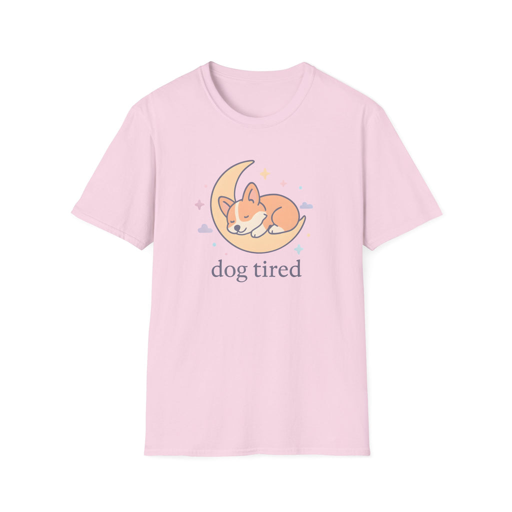 Sleeping Dog on Moon T-Shirt