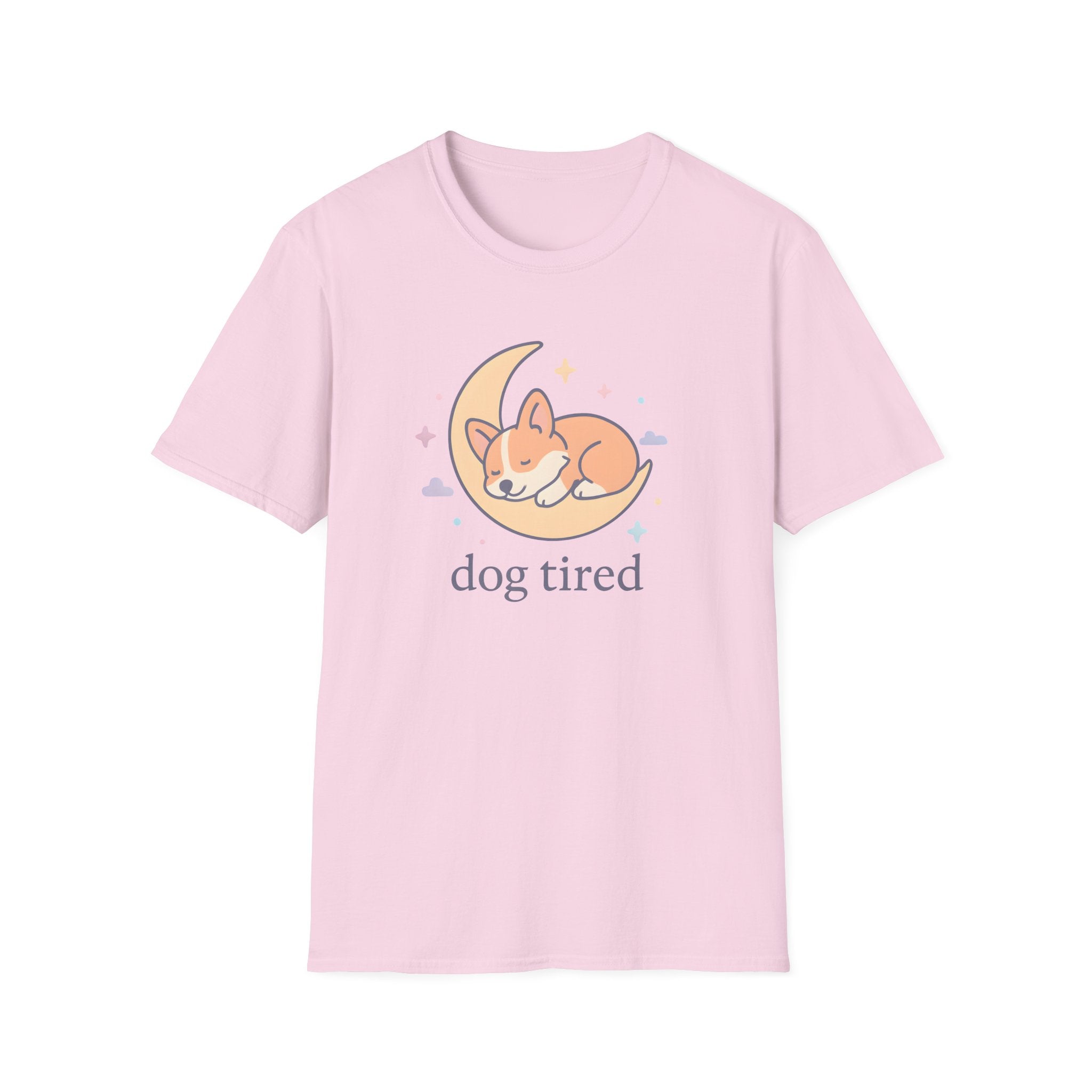 Sleeping Dog on Moon T-Shirt