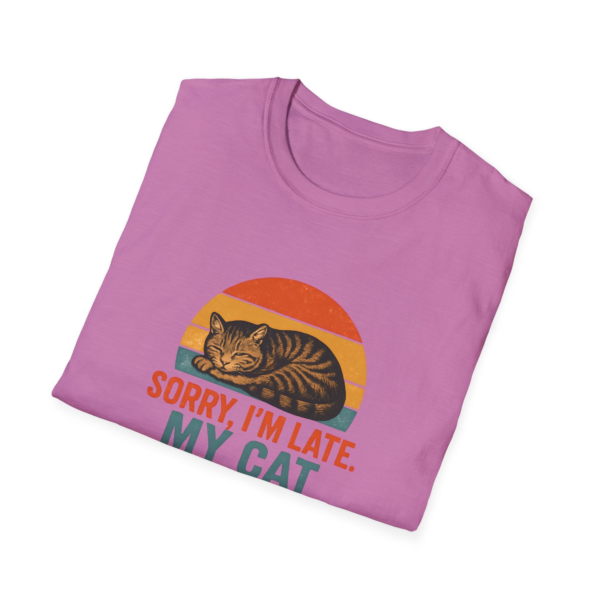 Cat Sleeping On Me T-Shirt