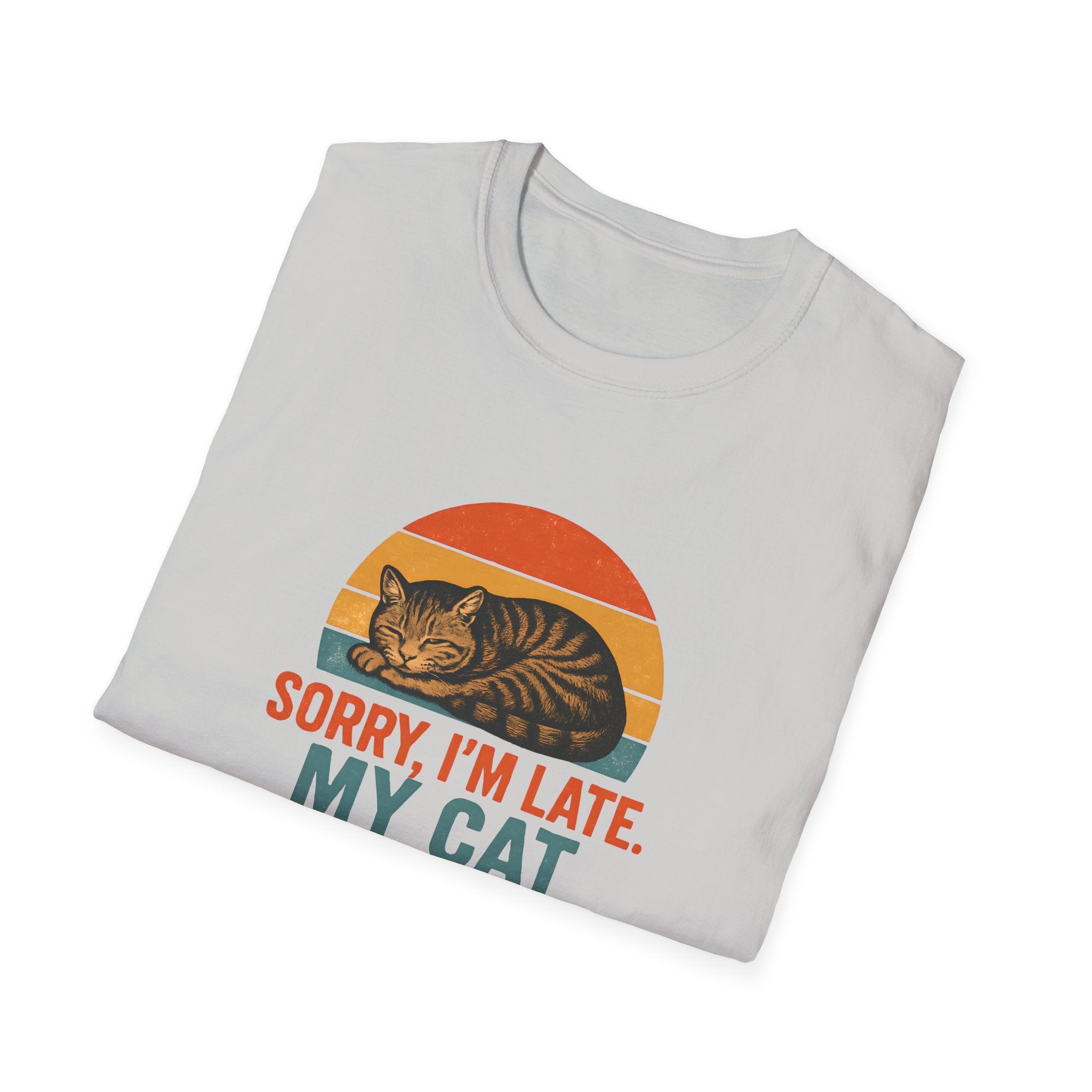 Cat Sleeping On Me T-Shirt
