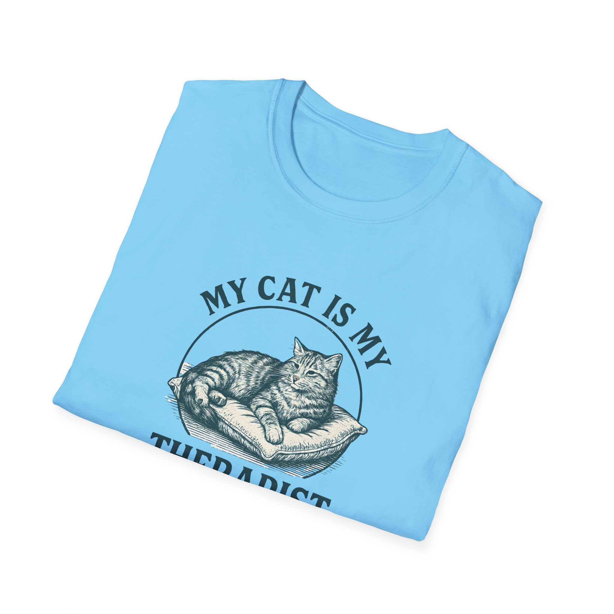 Cat Is My Therapist T-Shirt