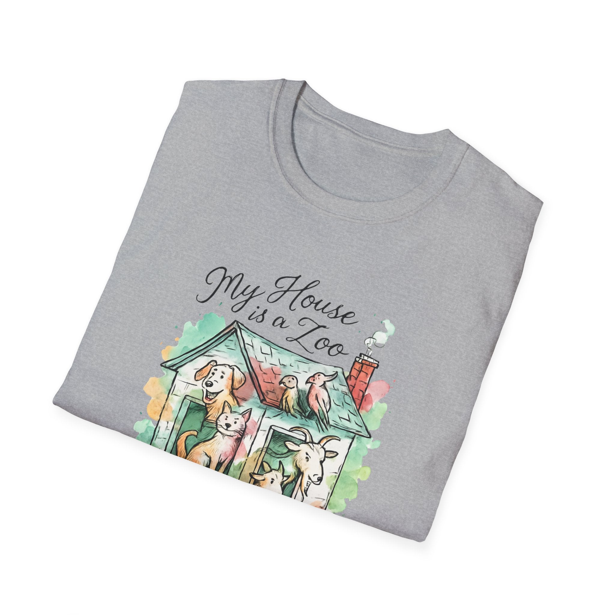 House Full of Animals Pet T-Shirt