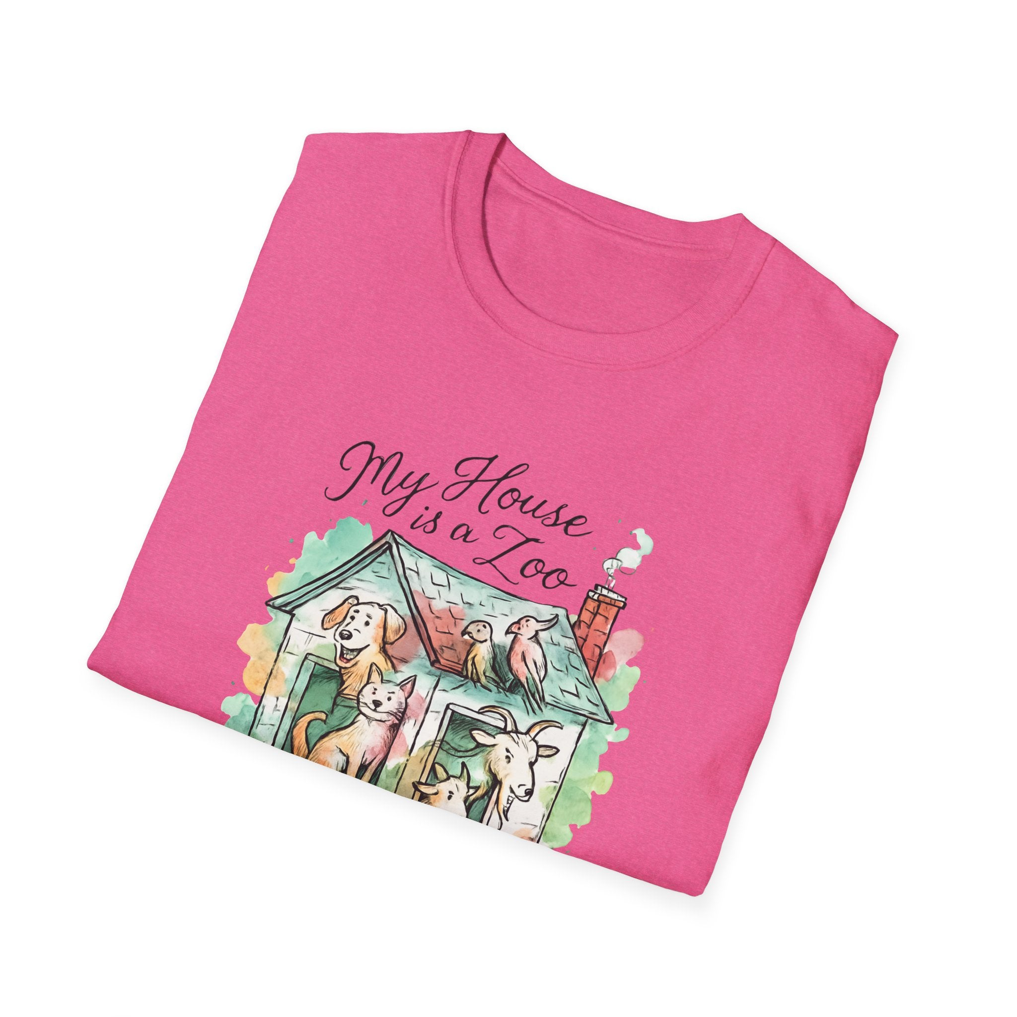 House Full of Animals Pet T-Shirt