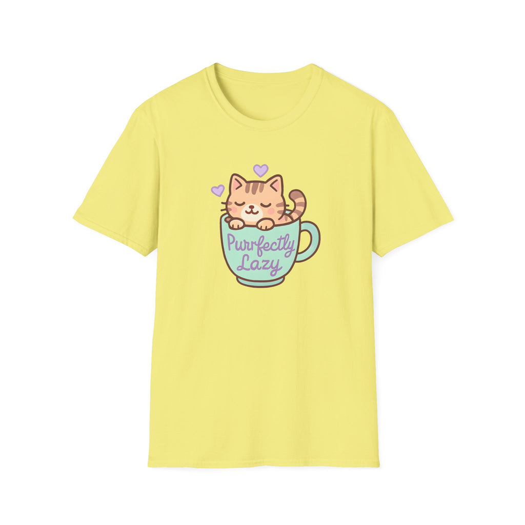 Perfectly Lazy Cat T-Shirt