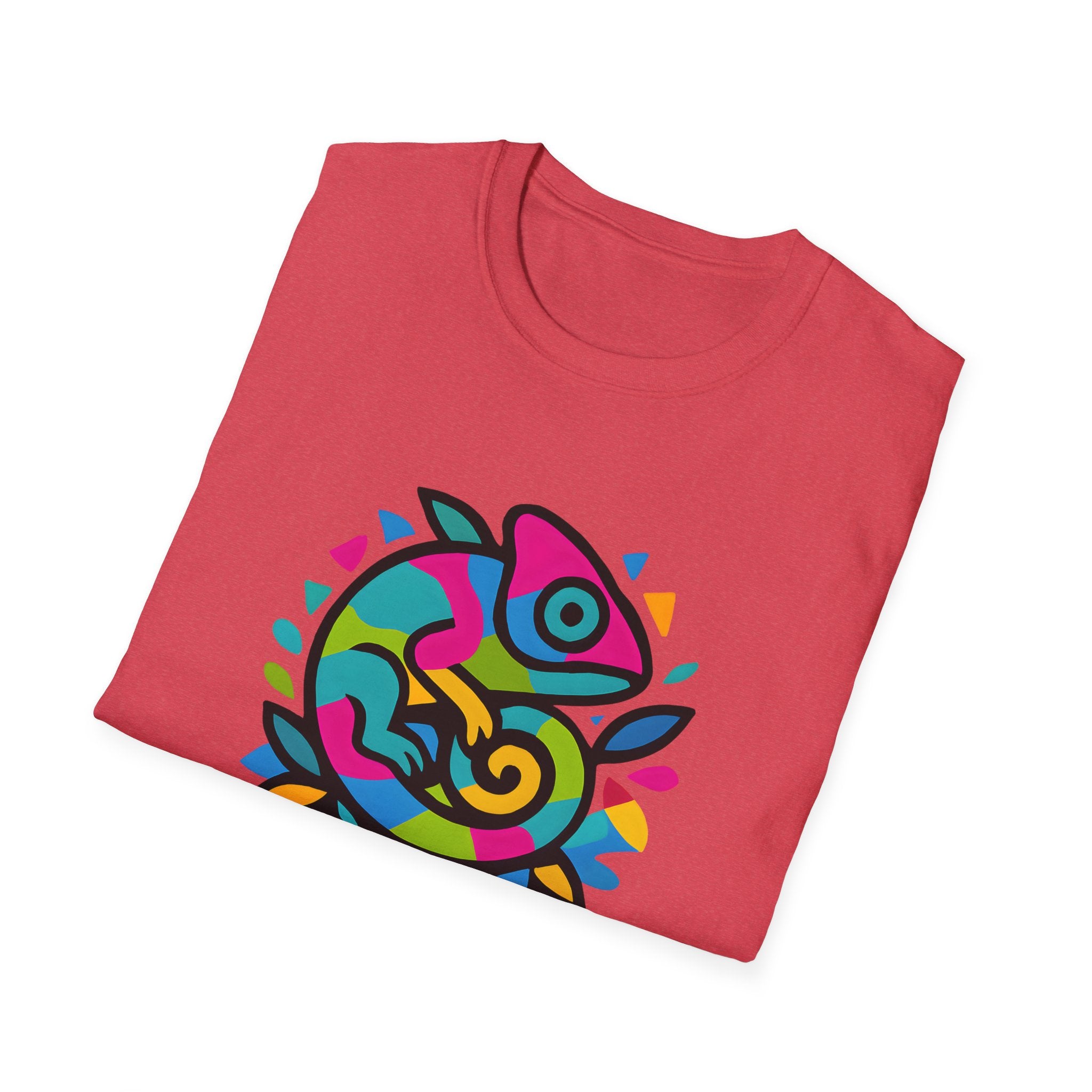 Unleash Your Colors Chameleon Logo T-Shirt