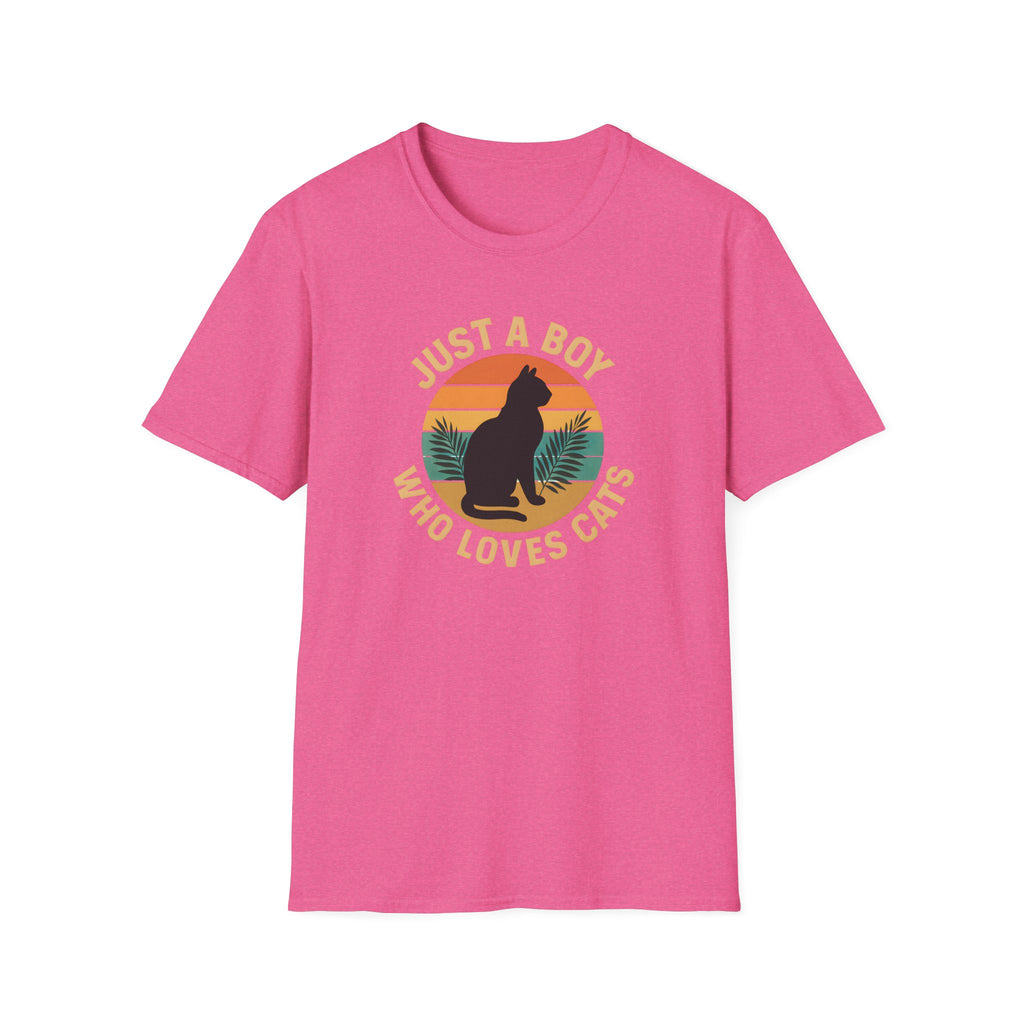 Just A Boy Who Loves Cats T-Shirt