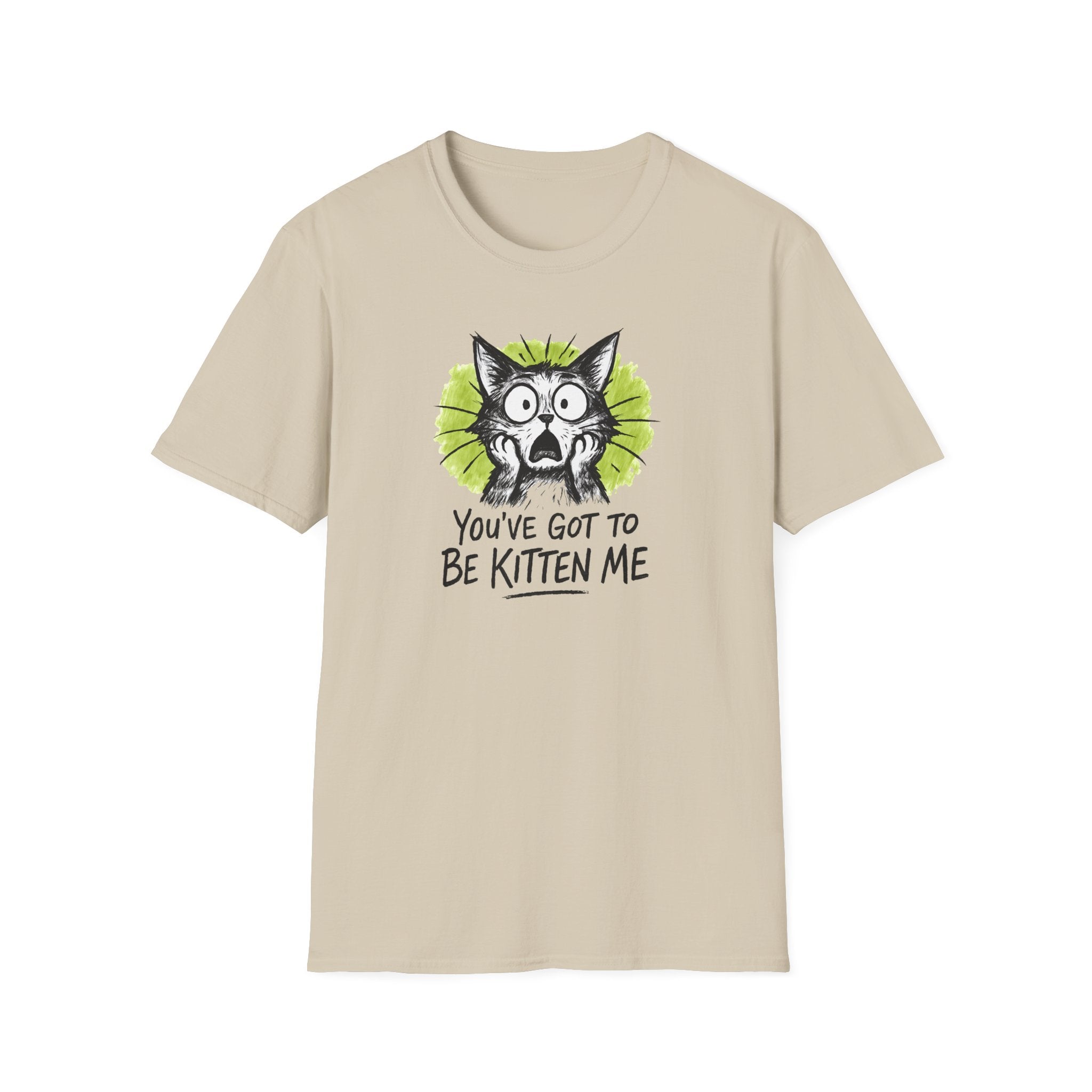 Shocked Kitten Expression T-Shirt