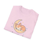 Sleeping Dog on Moon T-Shirt