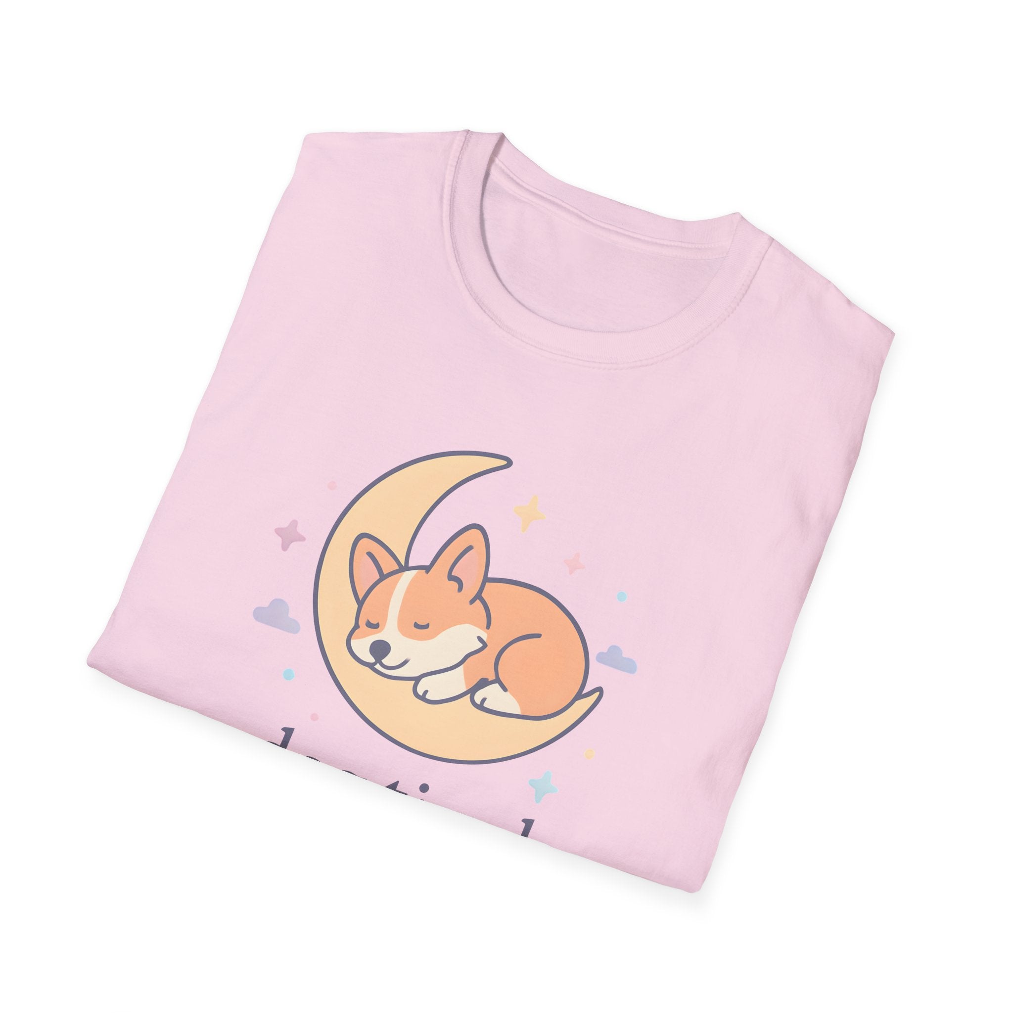 Sleeping Dog on Moon T-Shirt
