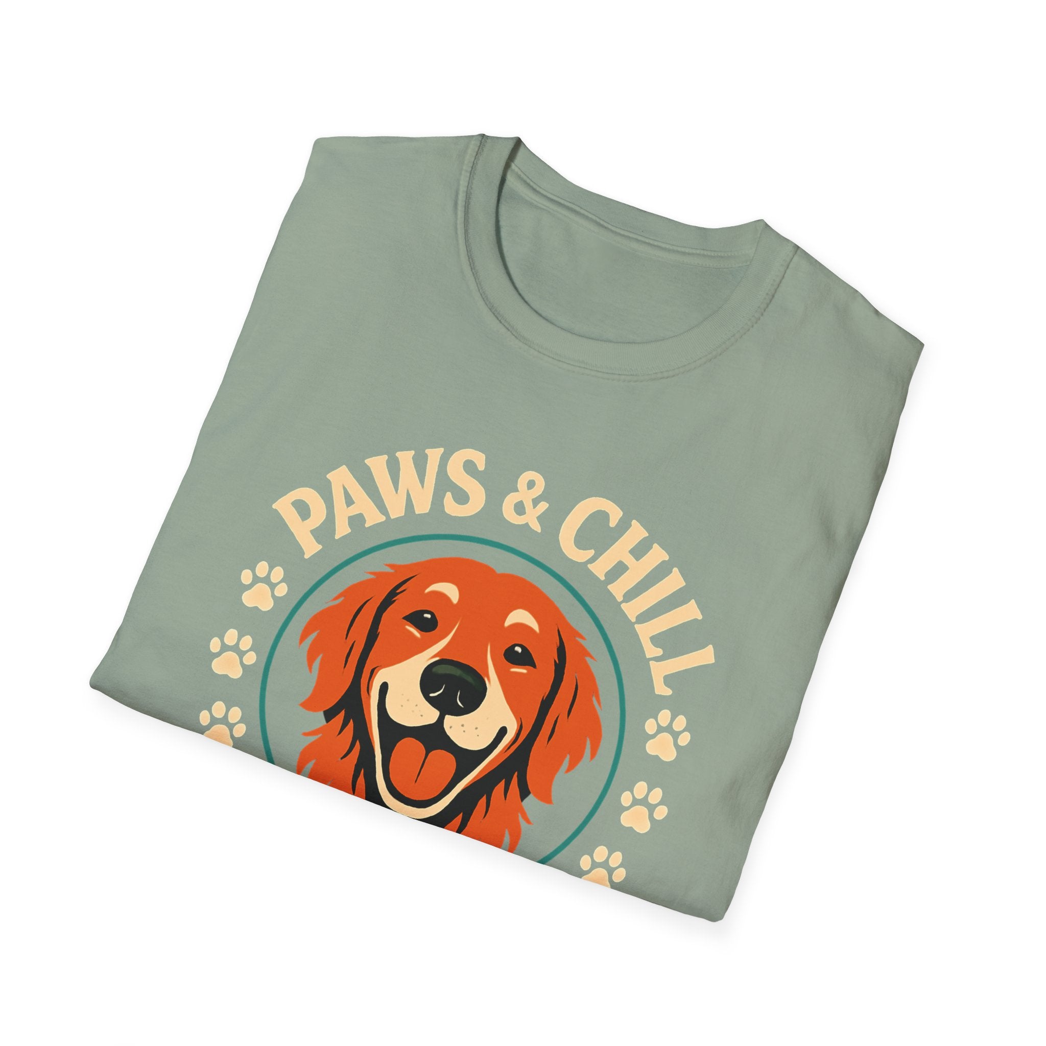 Paws and Chill Dog T-Shirt