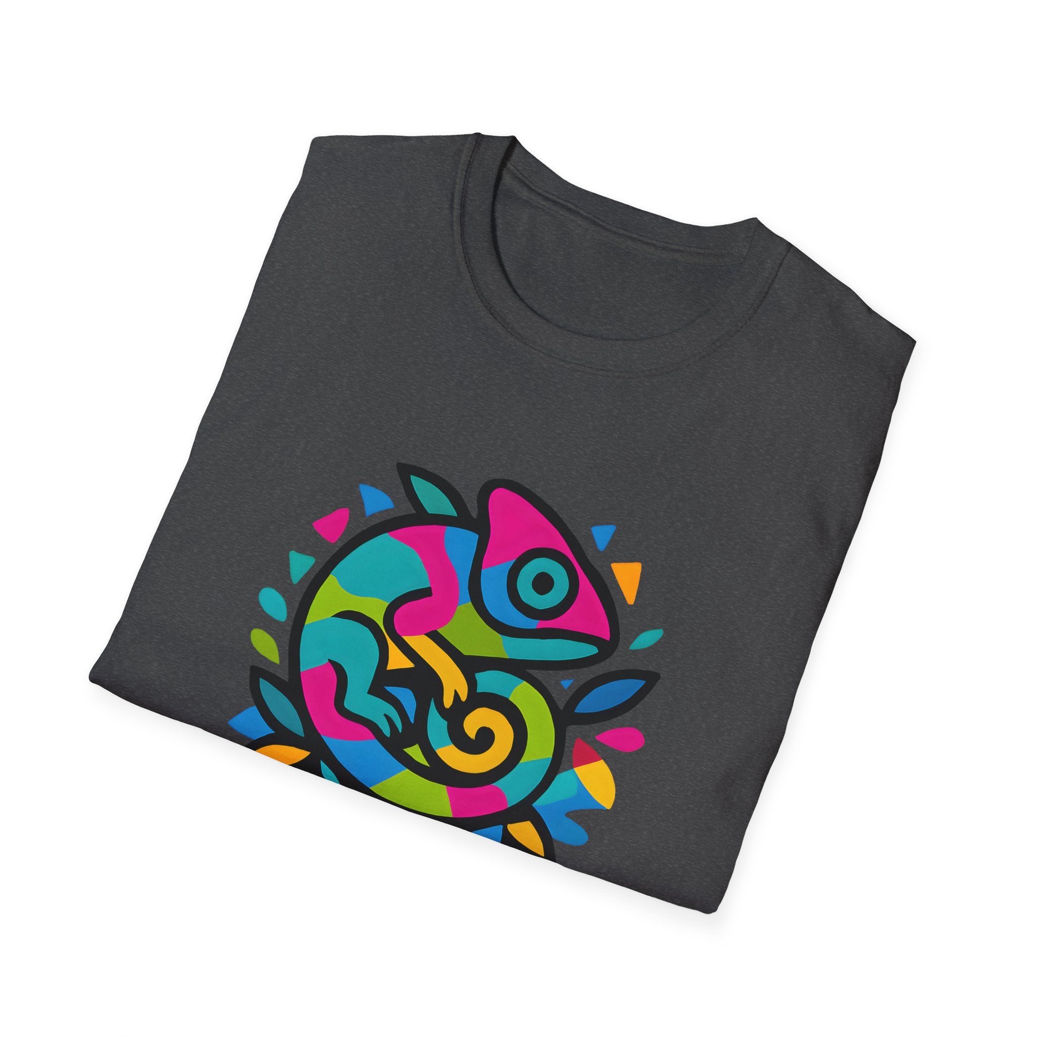 Unleash Your Colors Chameleon Logo T-Shirt