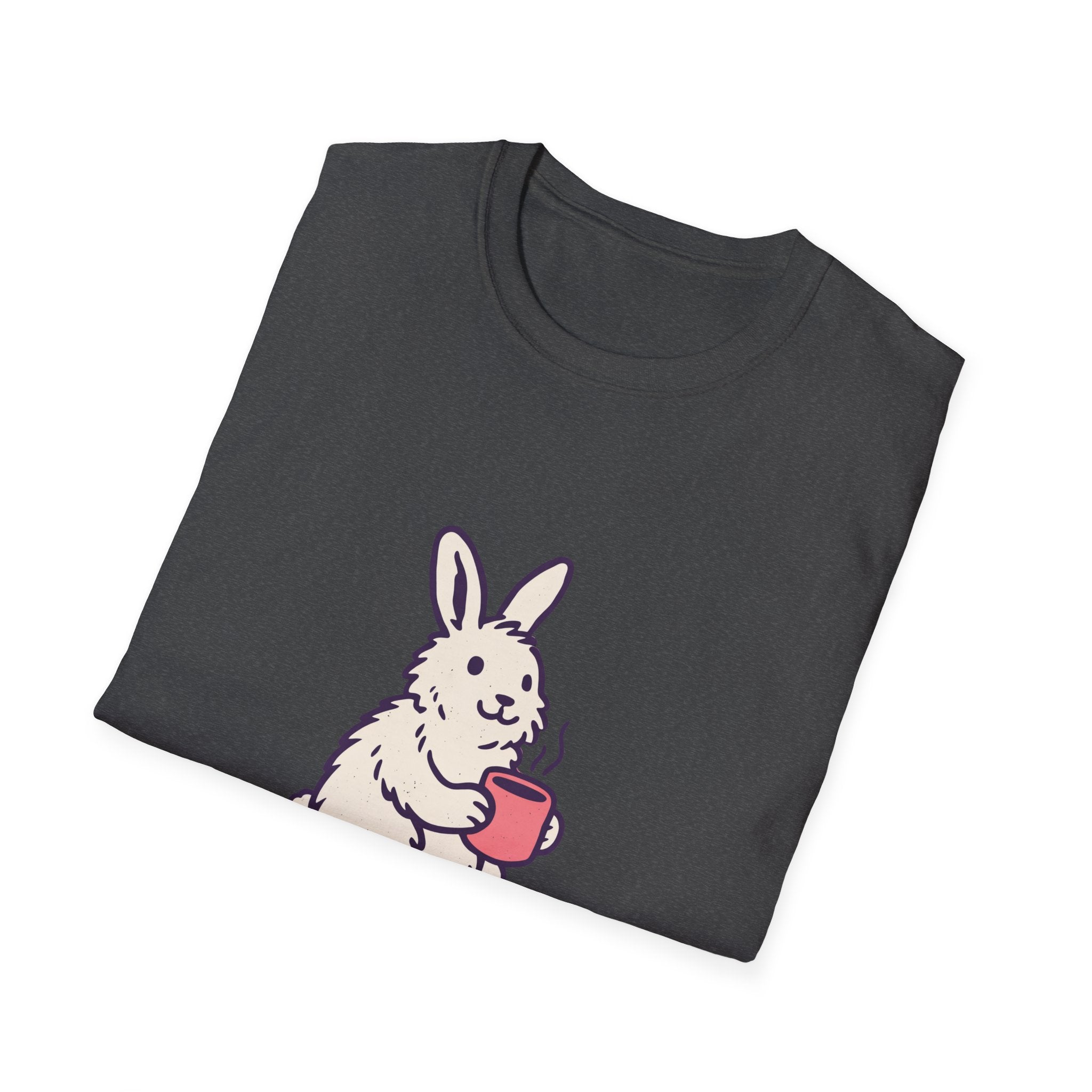 Bunny Sipping Morning Coffee T-Shirt