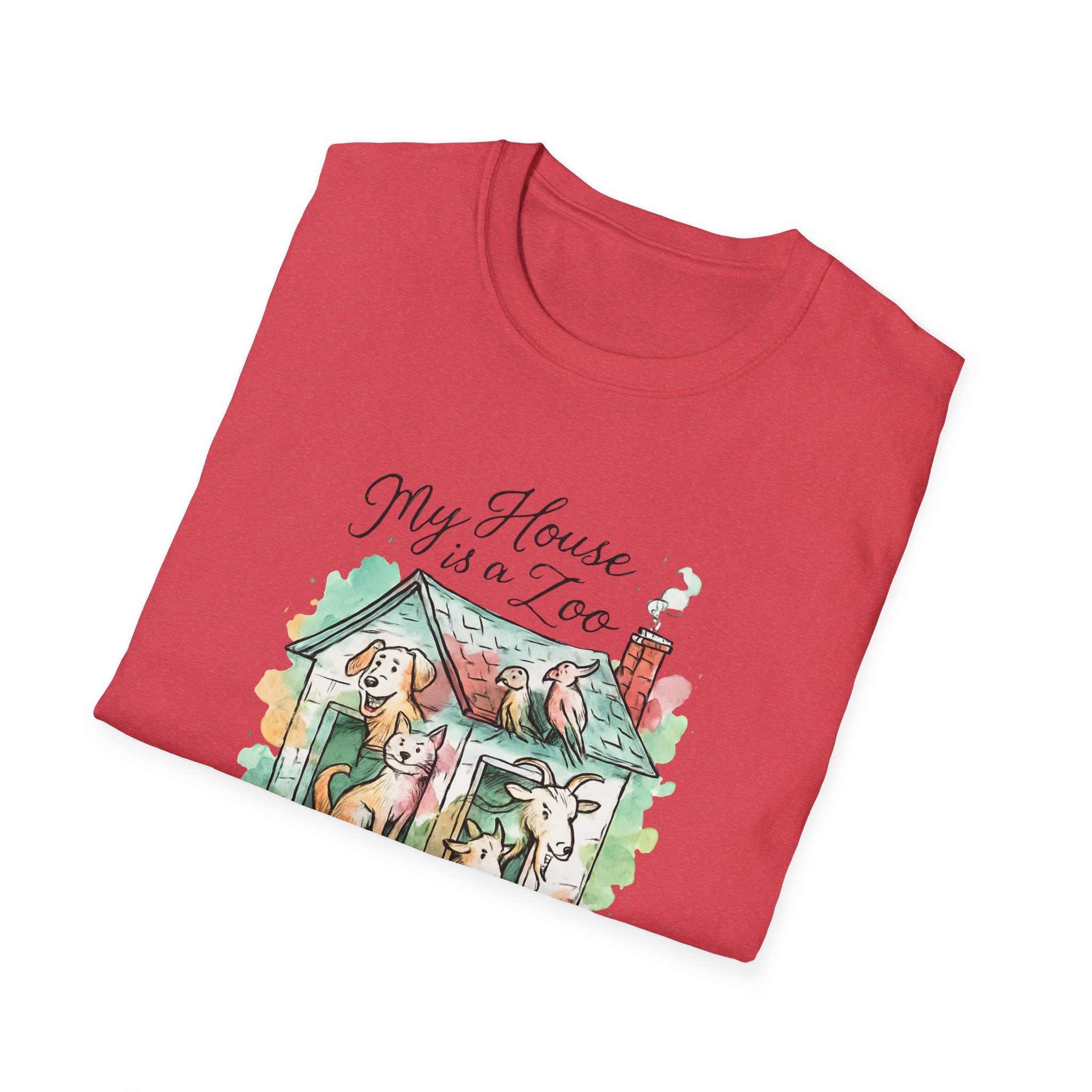 House Full of Animals Pet T-Shirt