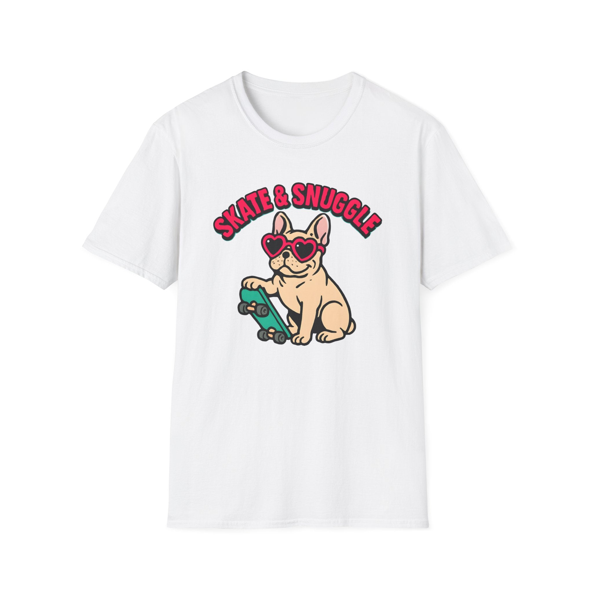 Skate and Snuggle Pup T-Shirt
