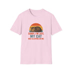 Cat Sleeping On Me T-Shirt