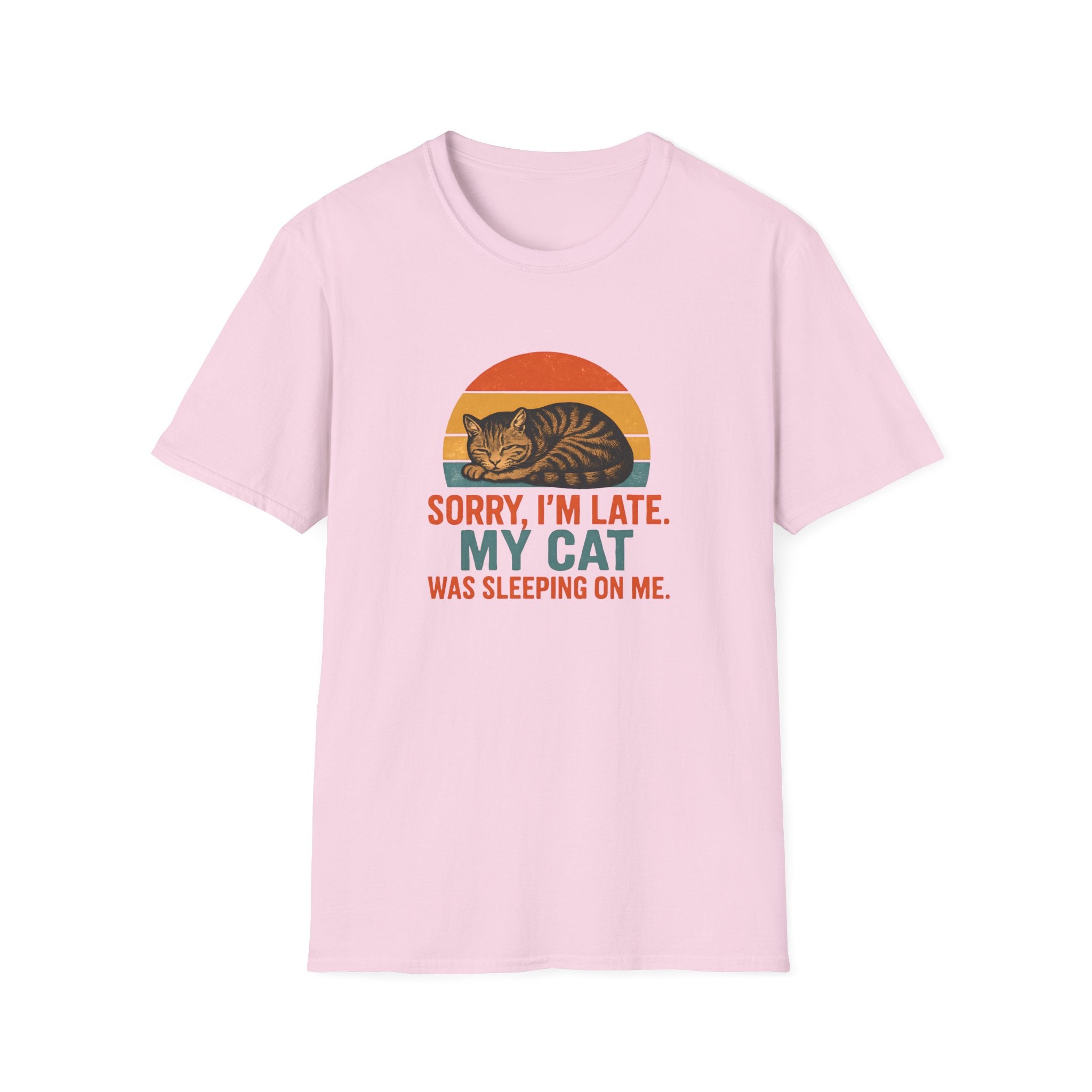 Cat Sleeping On Me T-Shirt