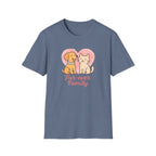 Dog and Cat Fur-Ever Family T-Shirt