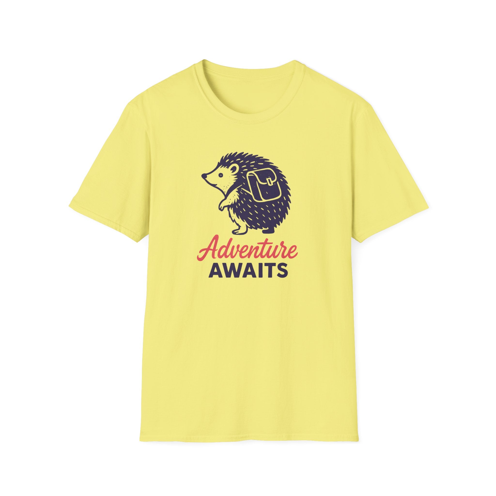 Adventure Awaits Hedgehog T-Shirt