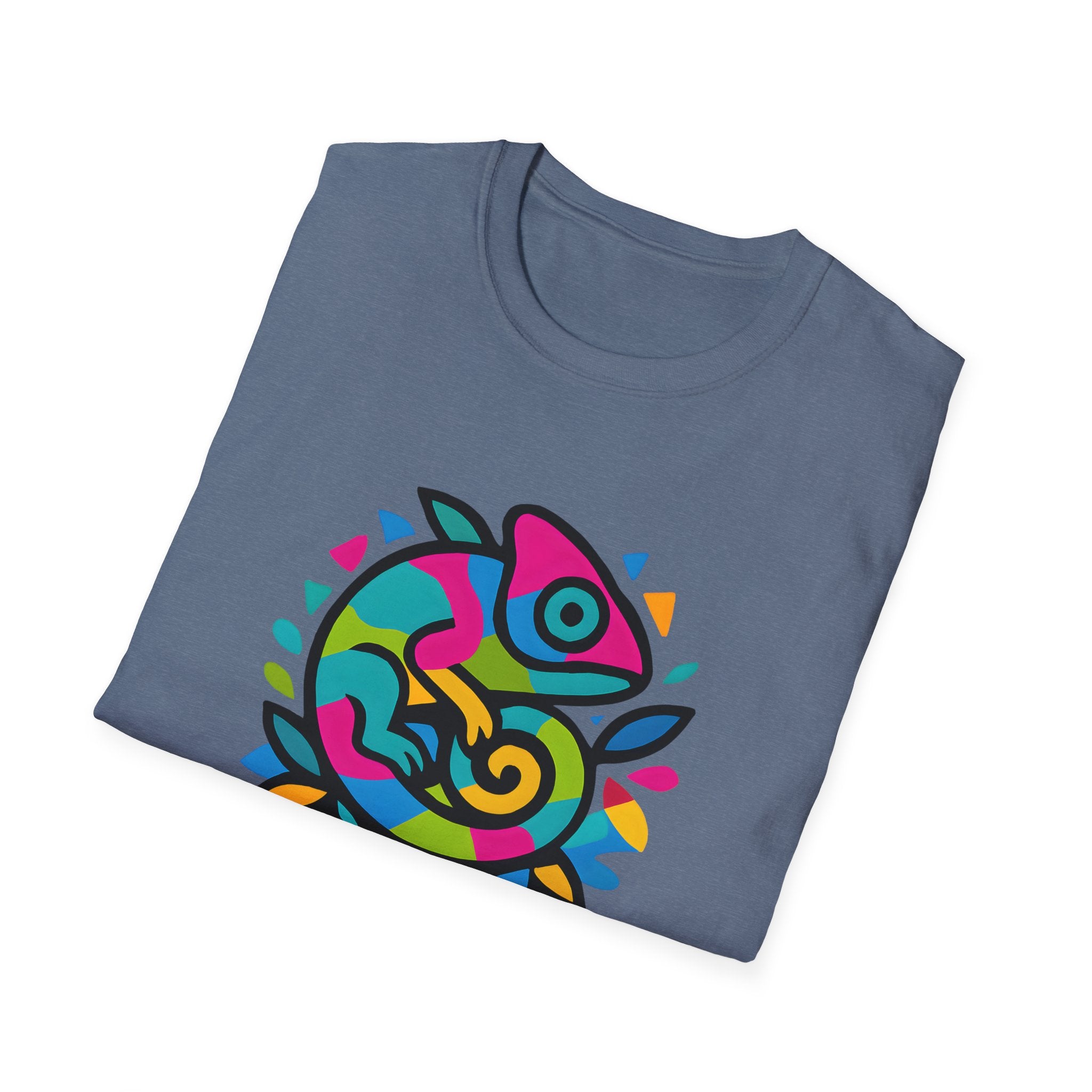 Unleash Your Colors Chameleon Logo T-Shirt