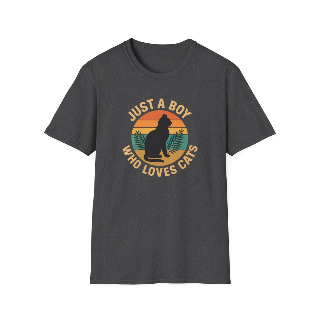 Just A Boy Who Loves Cats T-Shirt