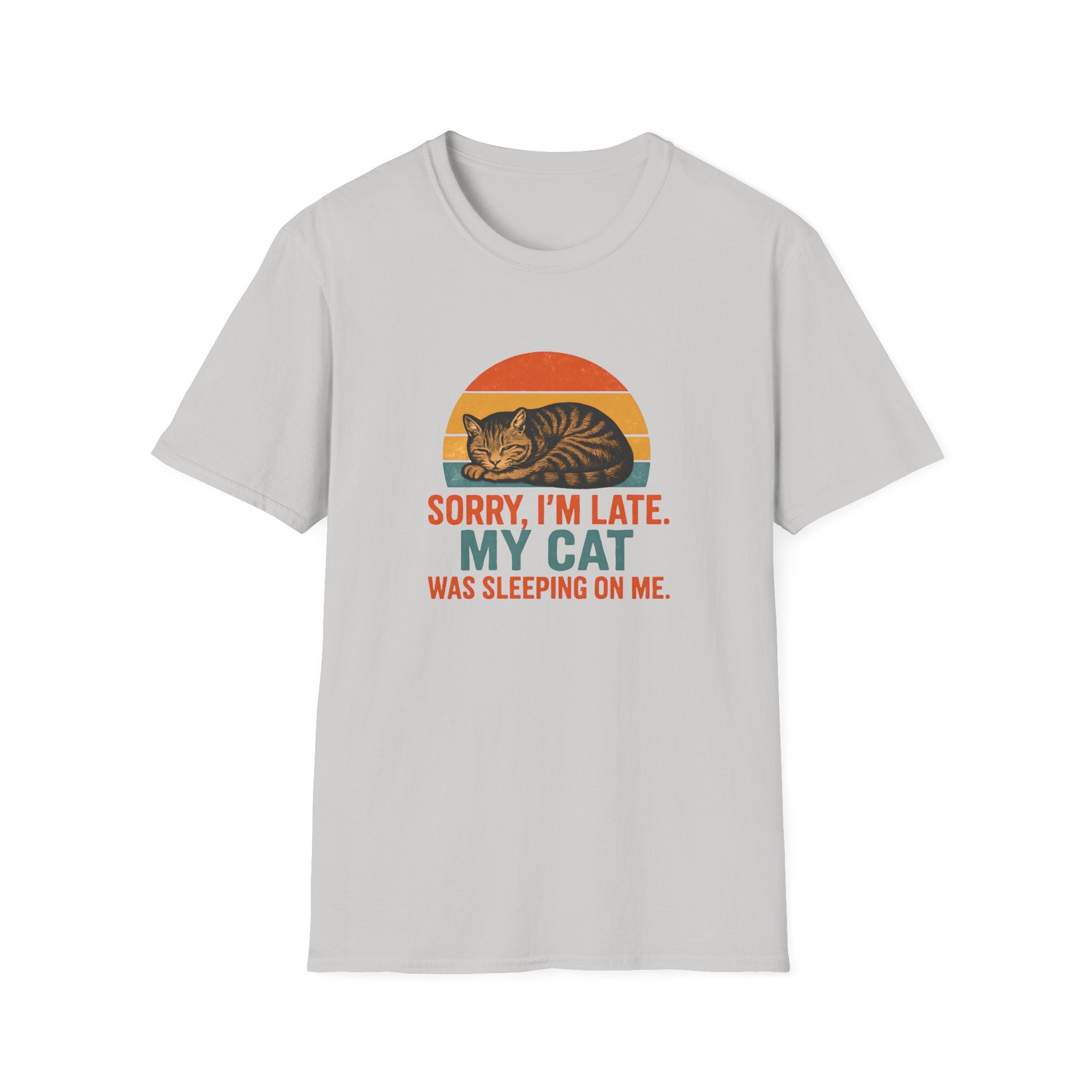 Cat Sleeping On Me T-Shirt