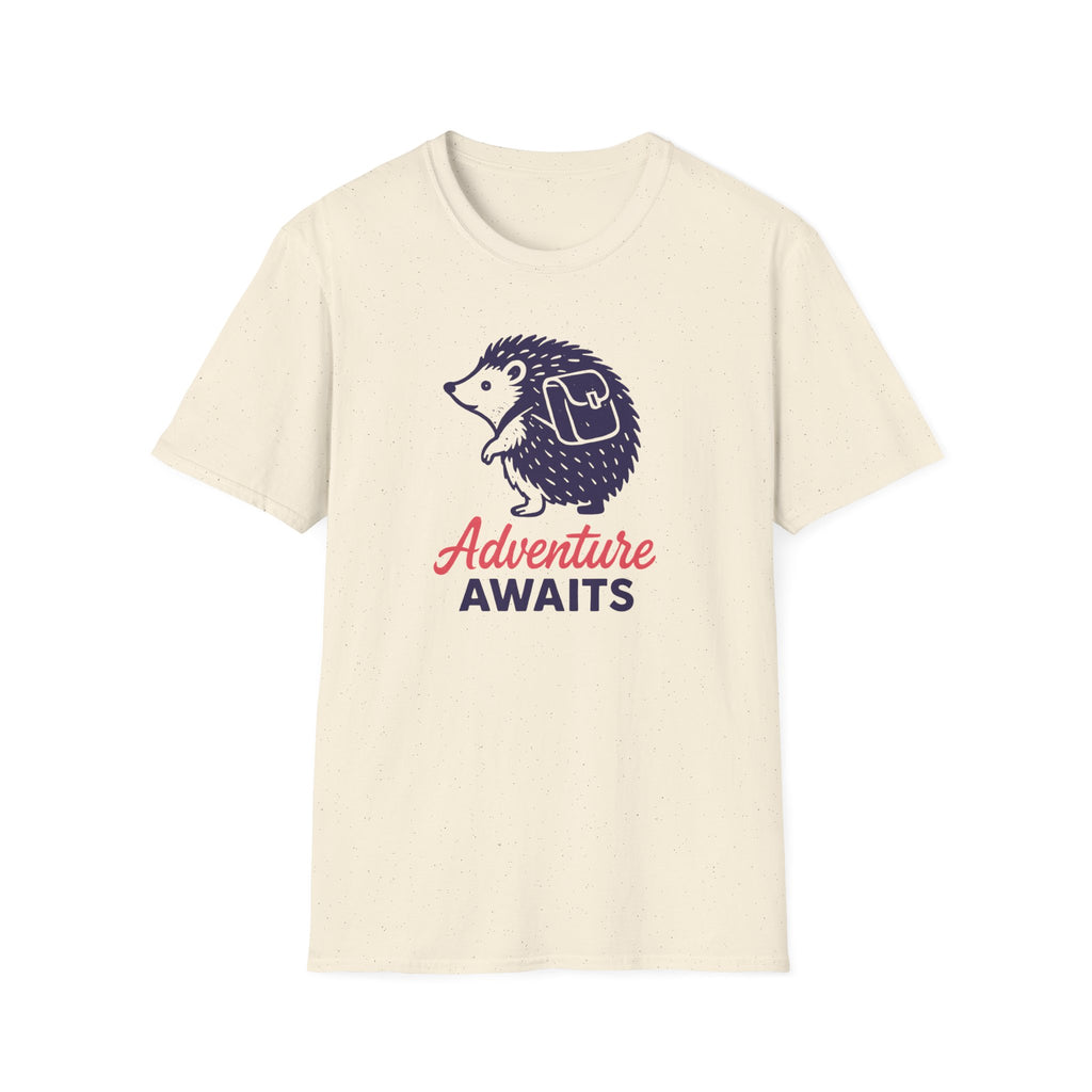 Adventure Awaits Hedgehog T-Shirt