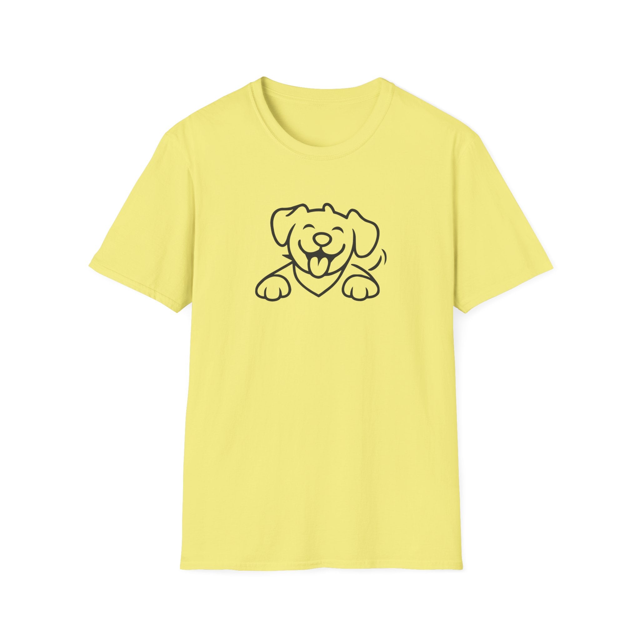 Happy Cartoon Dog T-Shirt