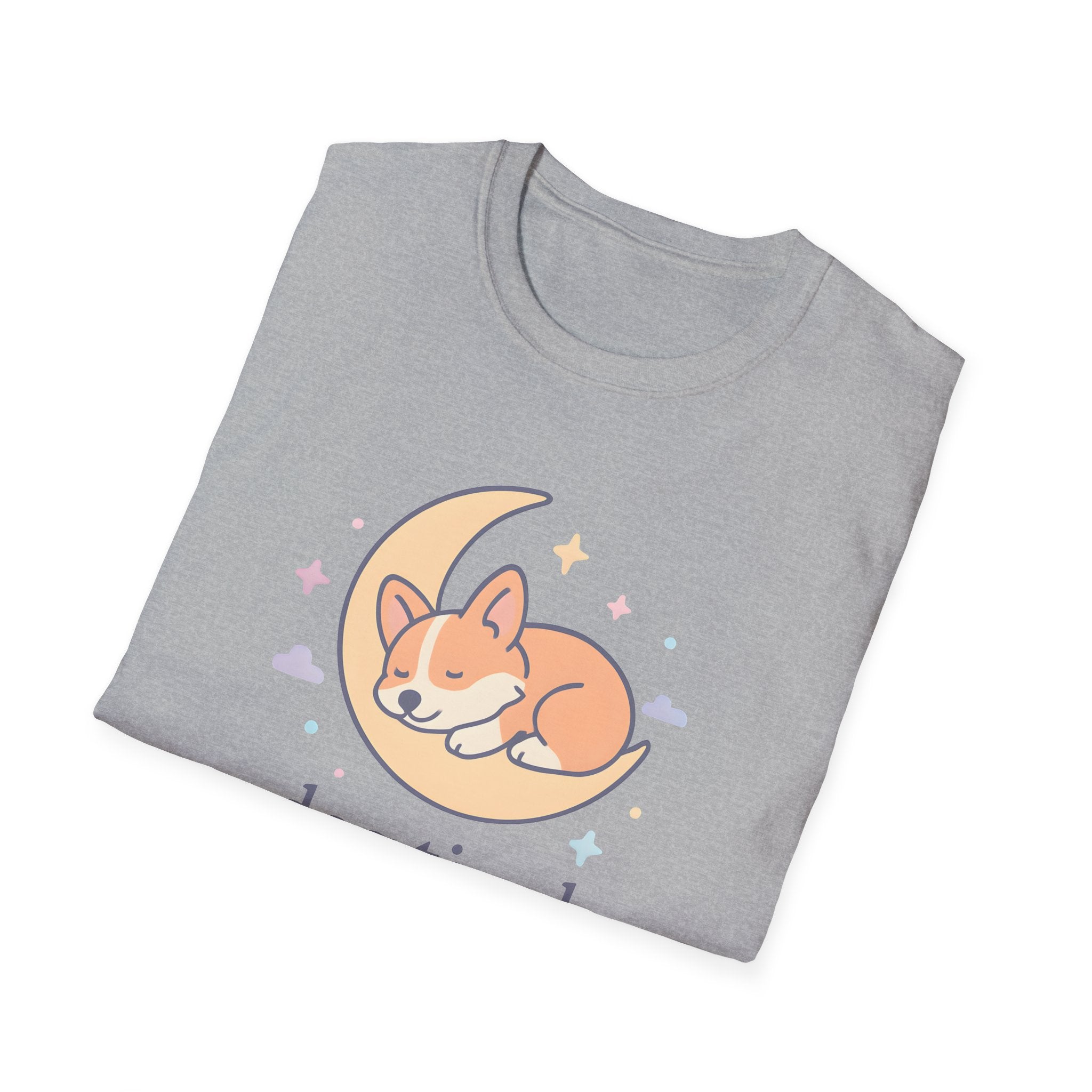 Sleeping Dog on Moon T-Shirt