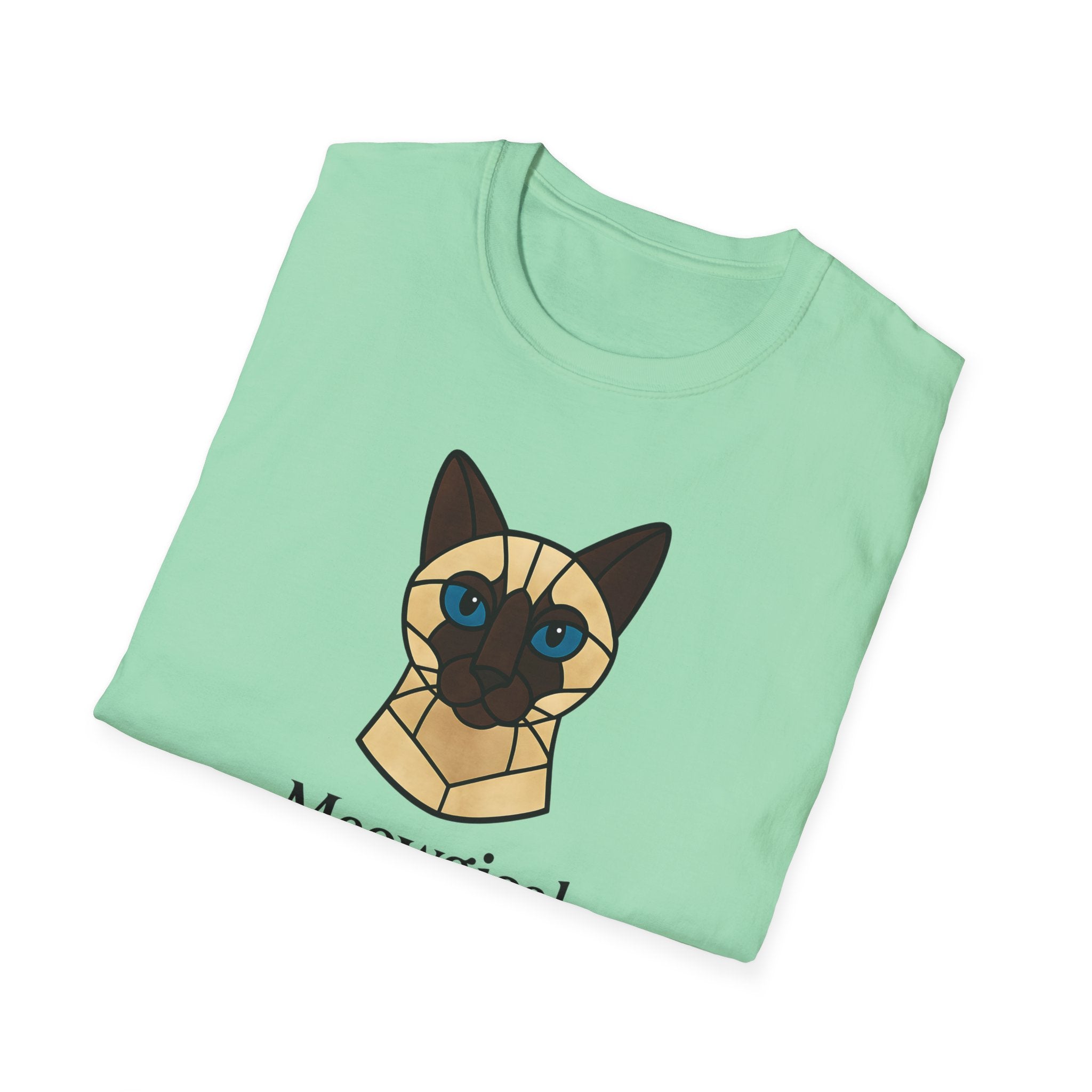Stained Glass Cat T-Shirt
