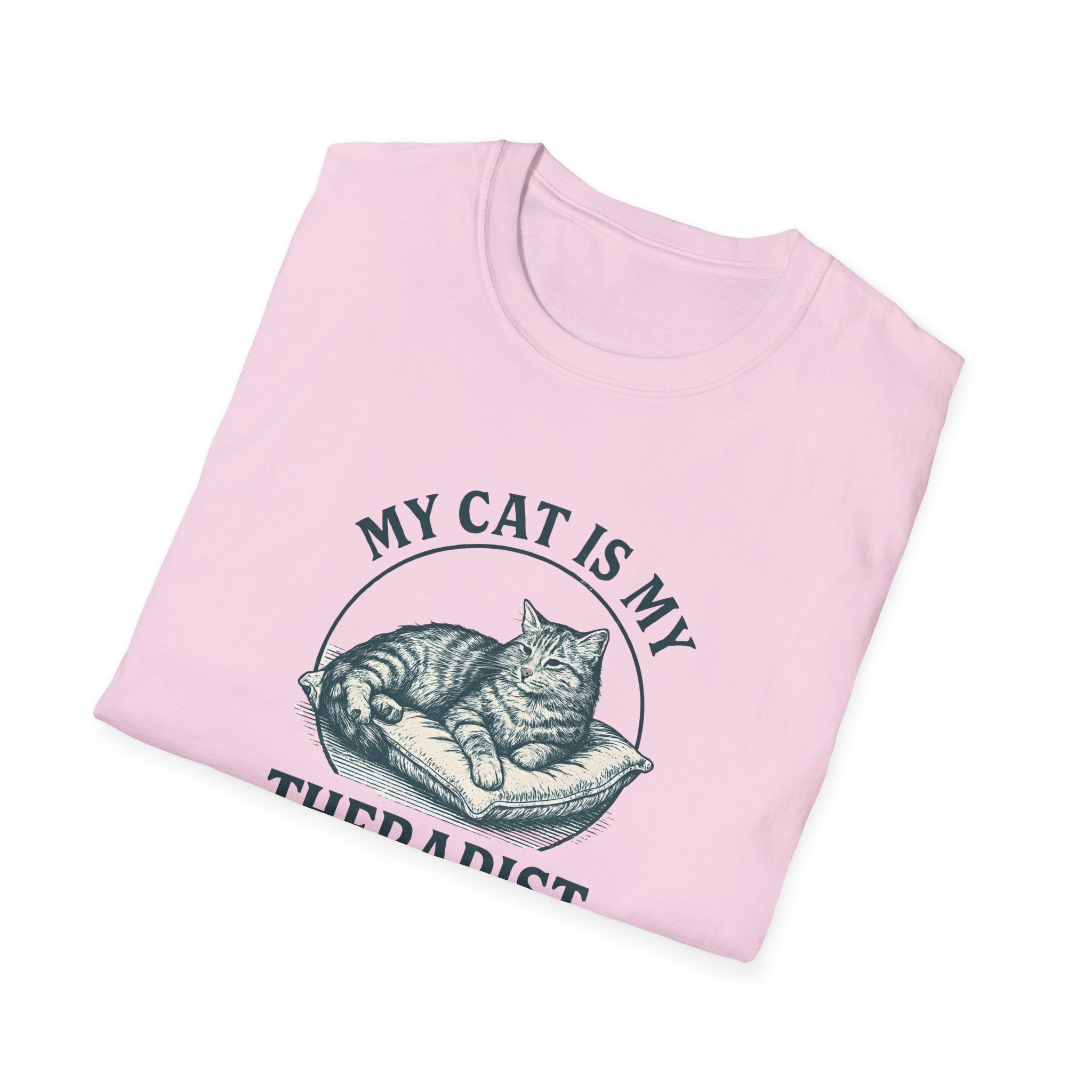 Cat Is My Therapist T-Shirt