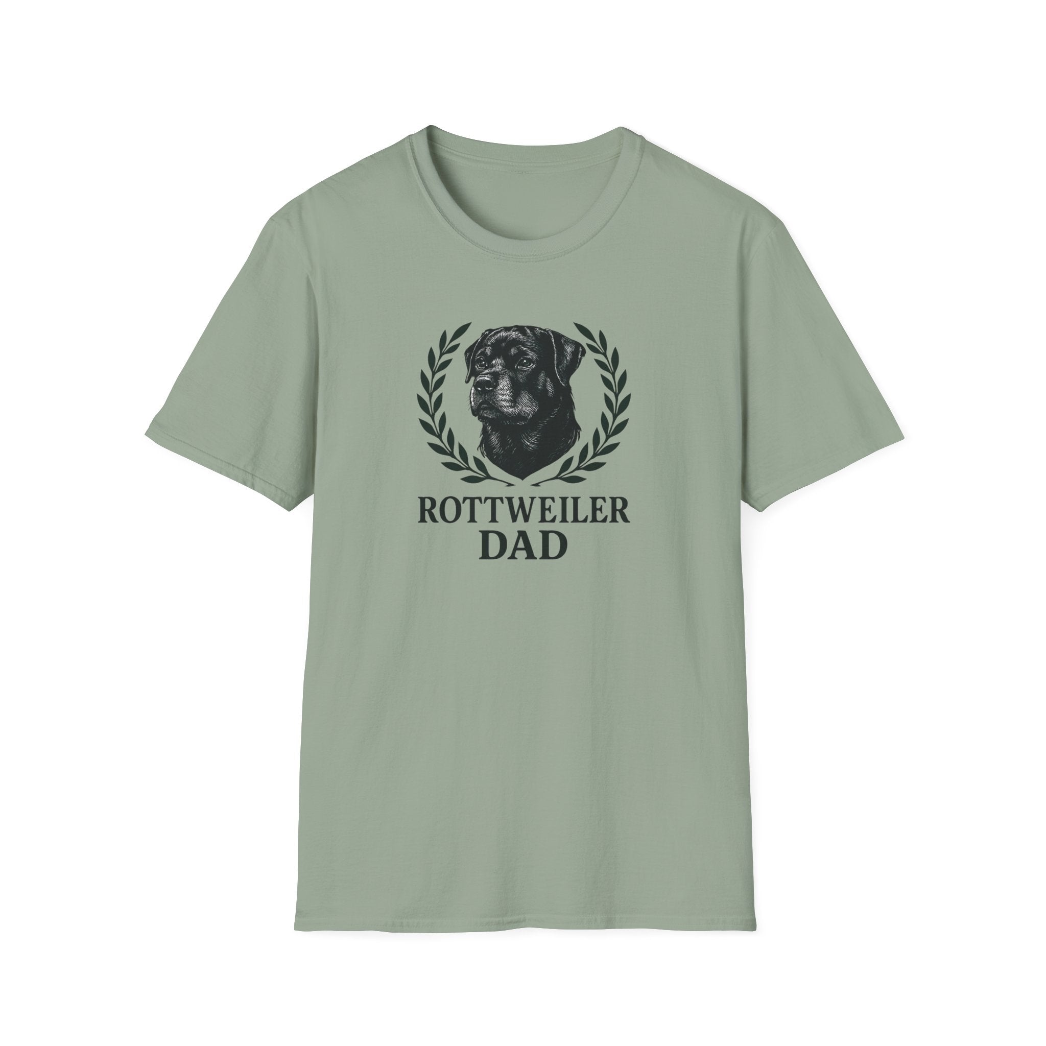 Rottweiler Dad Logo T-Shirt