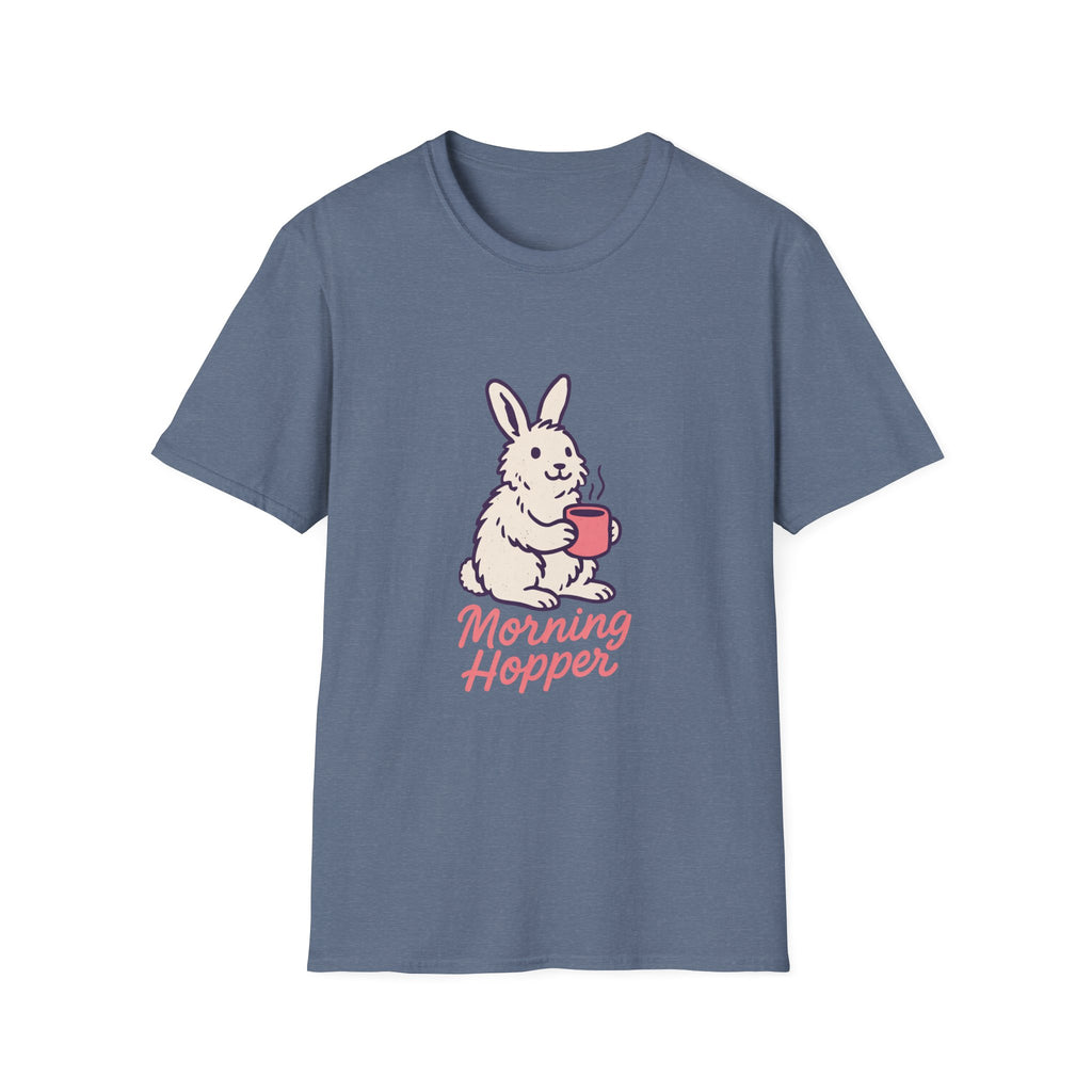 Bunny Sipping Morning Coffee T-Shirt