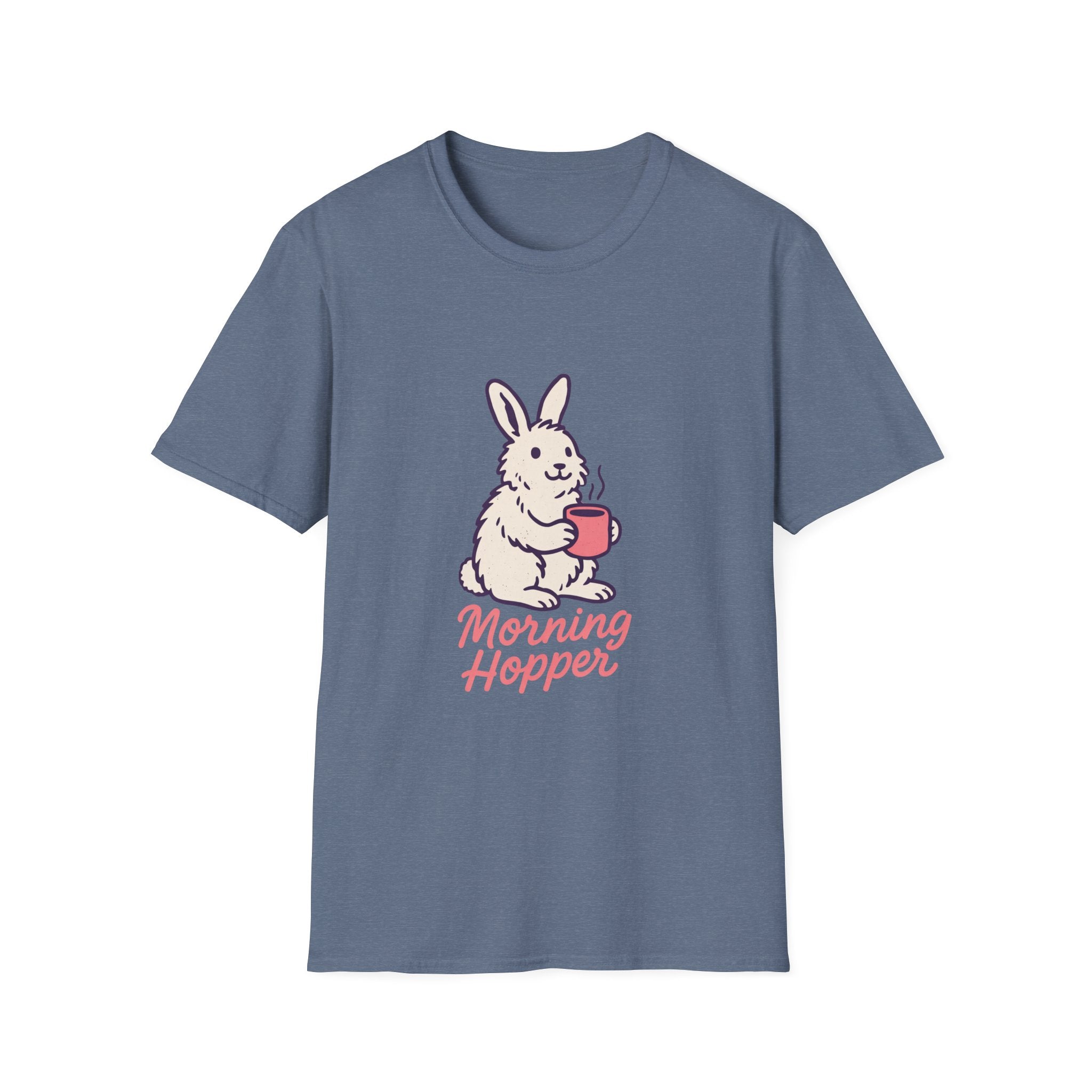 Bunny Sipping Morning Coffee T-Shirt