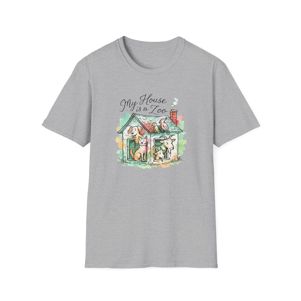 House Full of Animals Pet T-Shirt