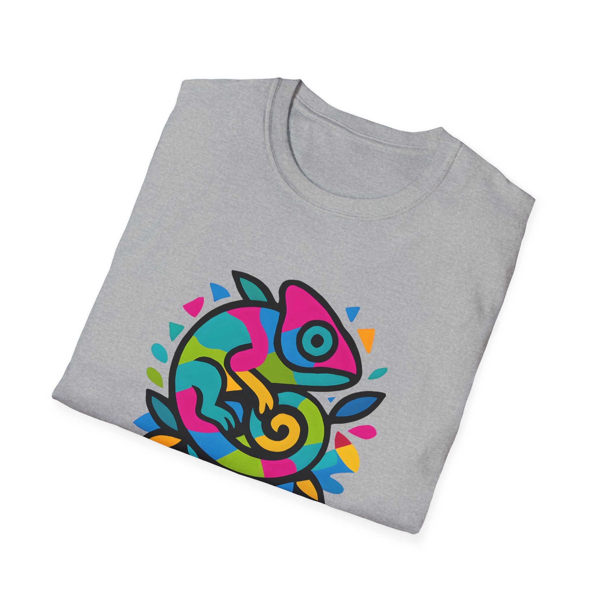 Unleash Your Colors Chameleon Logo T-Shirt