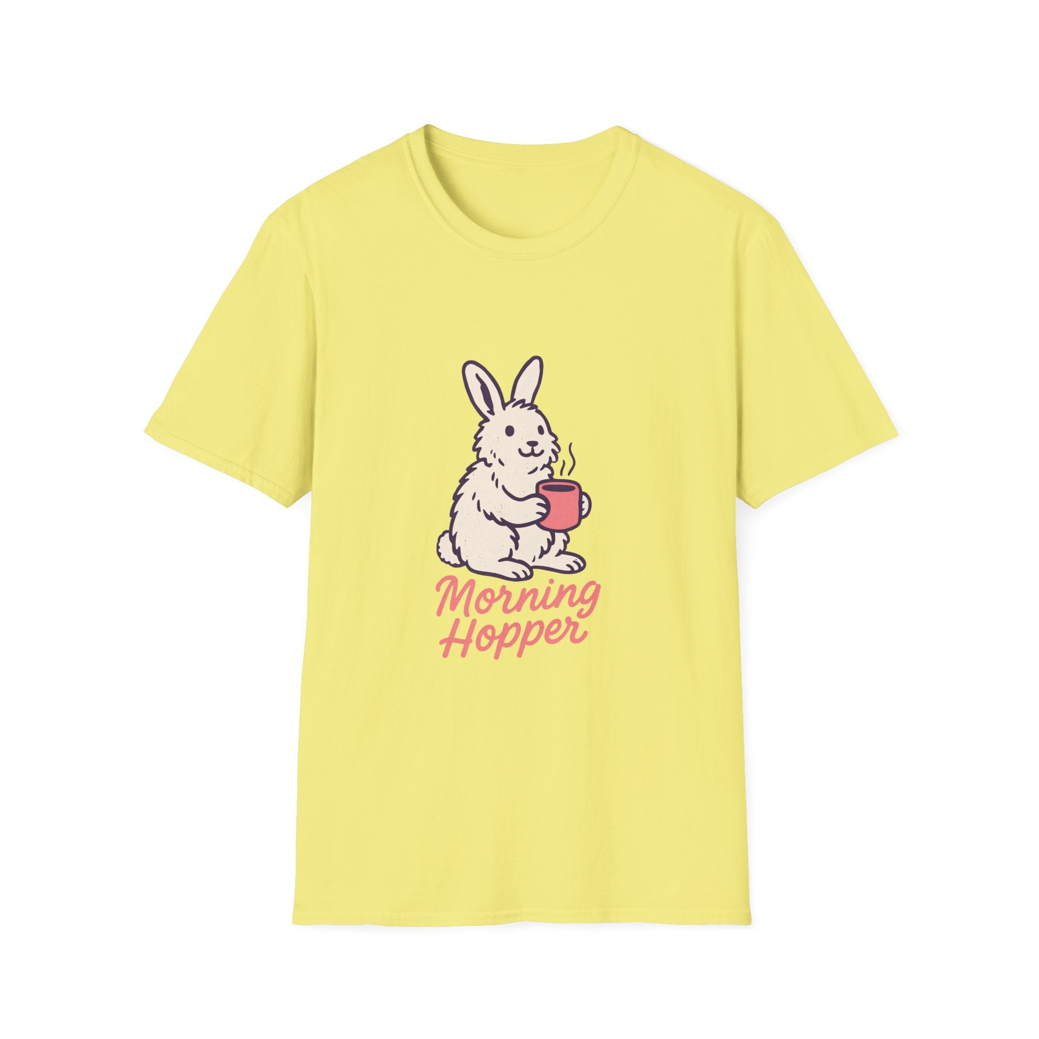 Bunny Sipping Morning Coffee T-Shirt