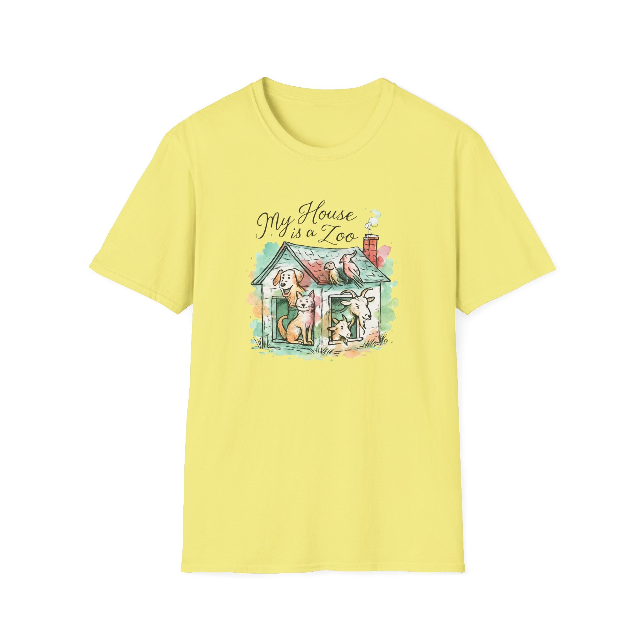 House Full of Animals Pet T-Shirt