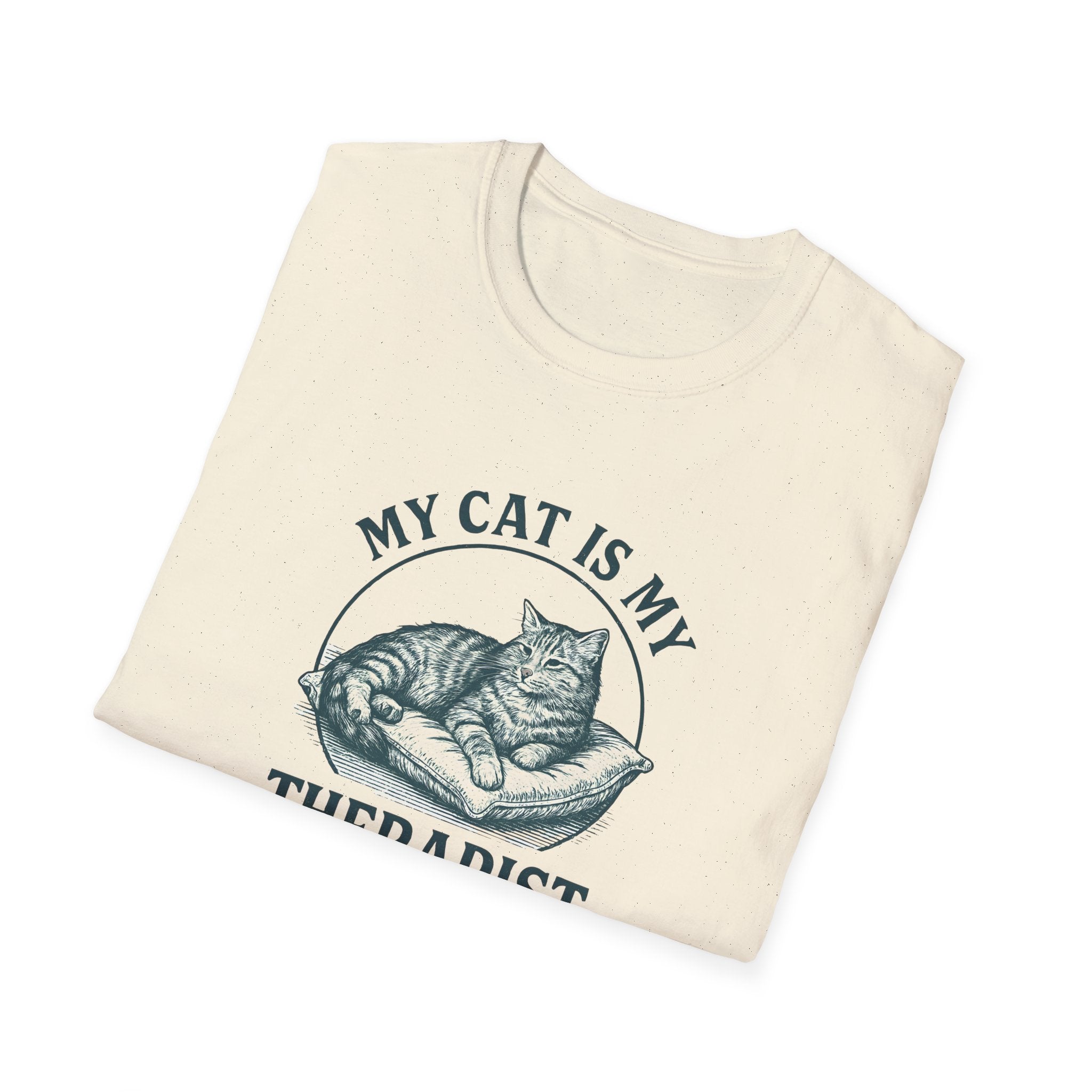 Cat Is My Therapist T-Shirt