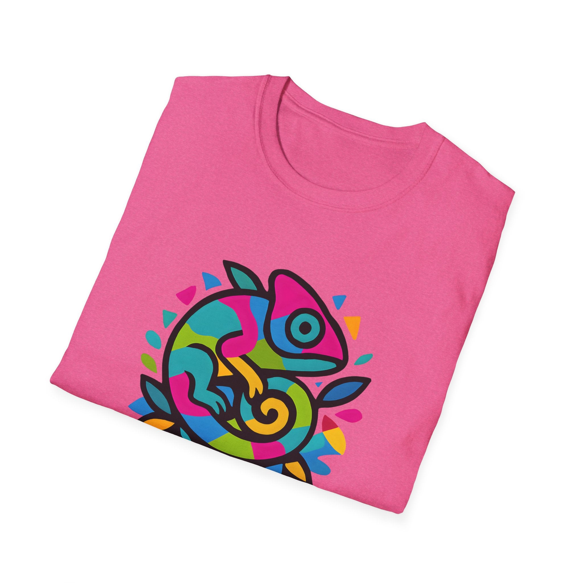 Unleash Your Colors Chameleon Logo T-Shirt