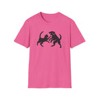Cat and Dog Playing Pet T-Shirt