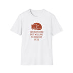 Introverted Pet Talk Cat T-Shirt