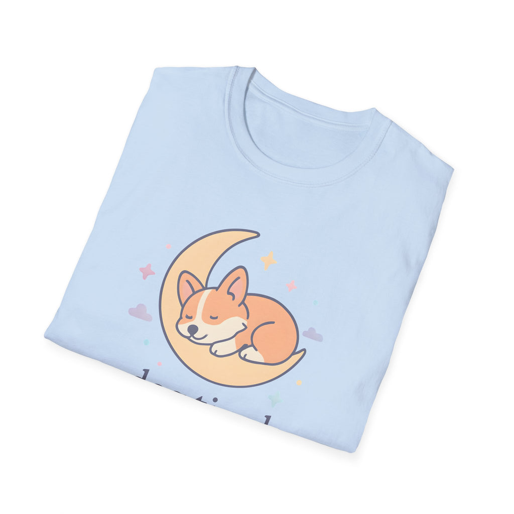 Sleeping Dog on Moon T-Shirt