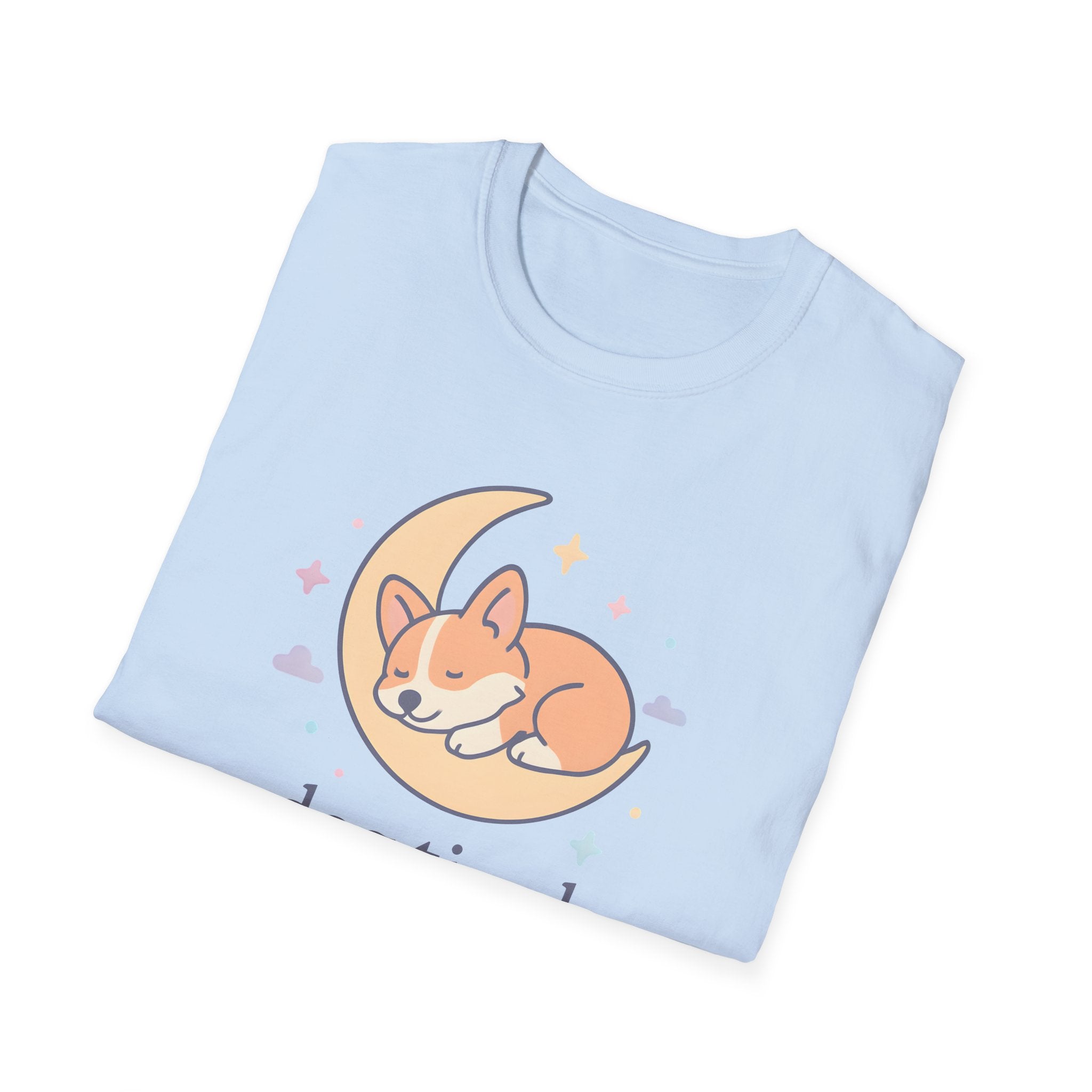 Sleeping Dog on Moon T-Shirt