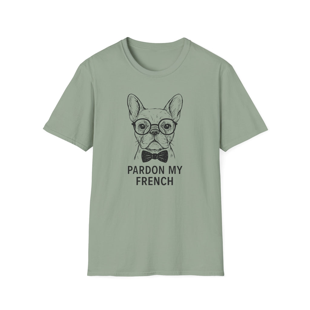 French Bulldog with Glasses T-Shirt